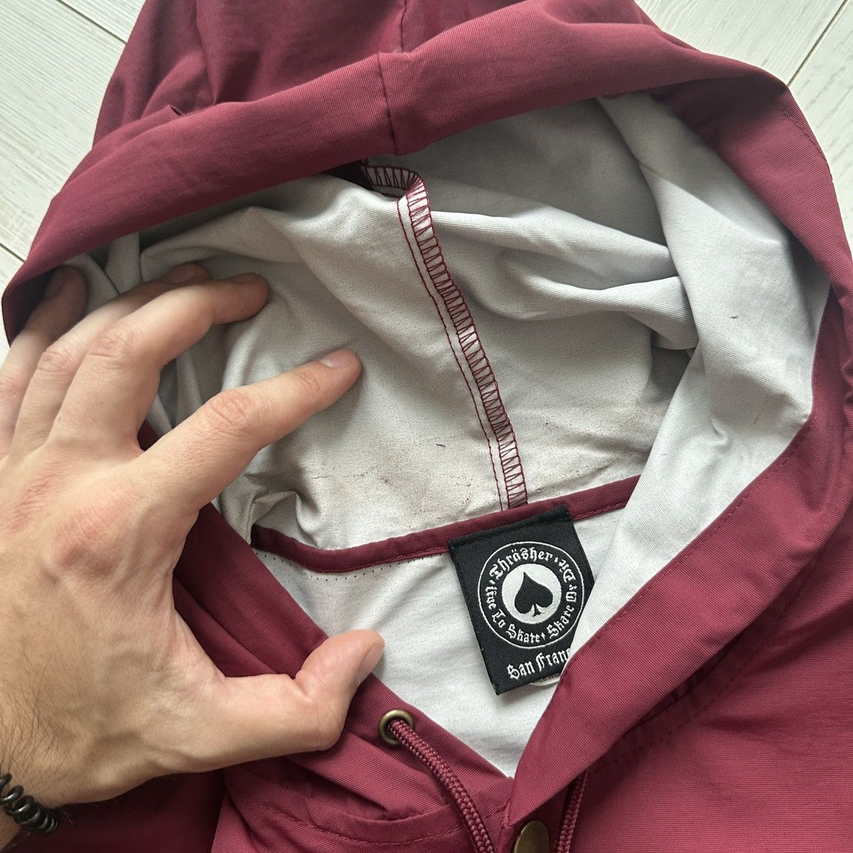 Thrasher Vintage 00s Thrasher Skate or Die Coach jacket Spade y2k sk8 Size US S / EU 44-46 / 1 - 11 Thumbnail
