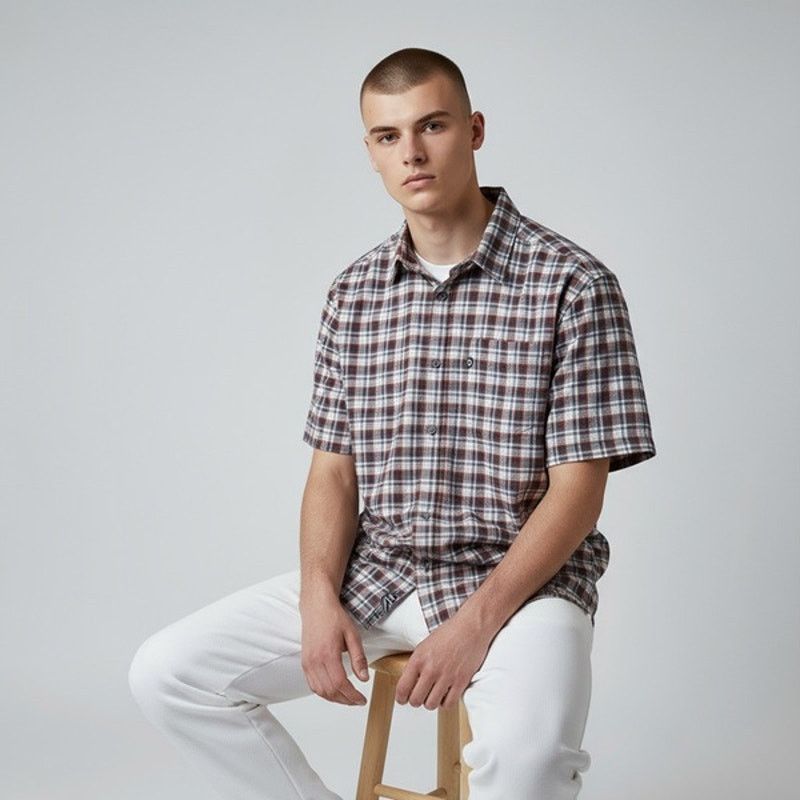 Marmot NWT MARMOT Syrocco Short Sleeve Button Up Whiskey Brown SM Size US S / EU 44-46 / 1 - 1 Thumbnail