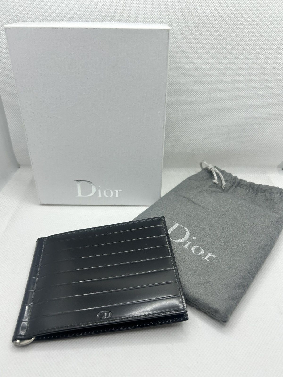 Dior (Final Price) Dior x Hajime Sorayama Calfskin Zip-Wallet