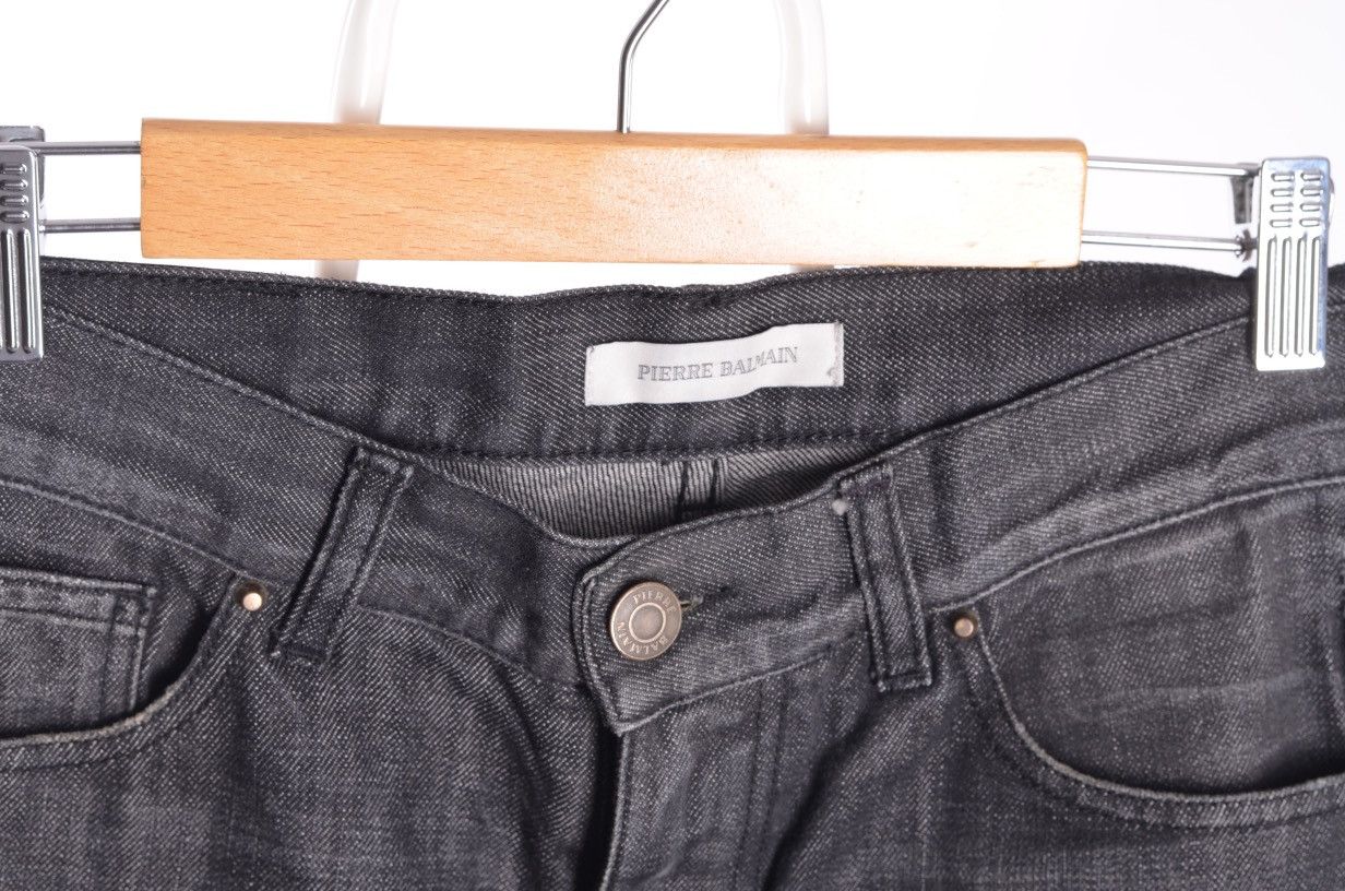 Pierre Balmain Pierre Balmain distressed slim fit jeans denim italy w31 Size US 31 - 4 Thumbnail