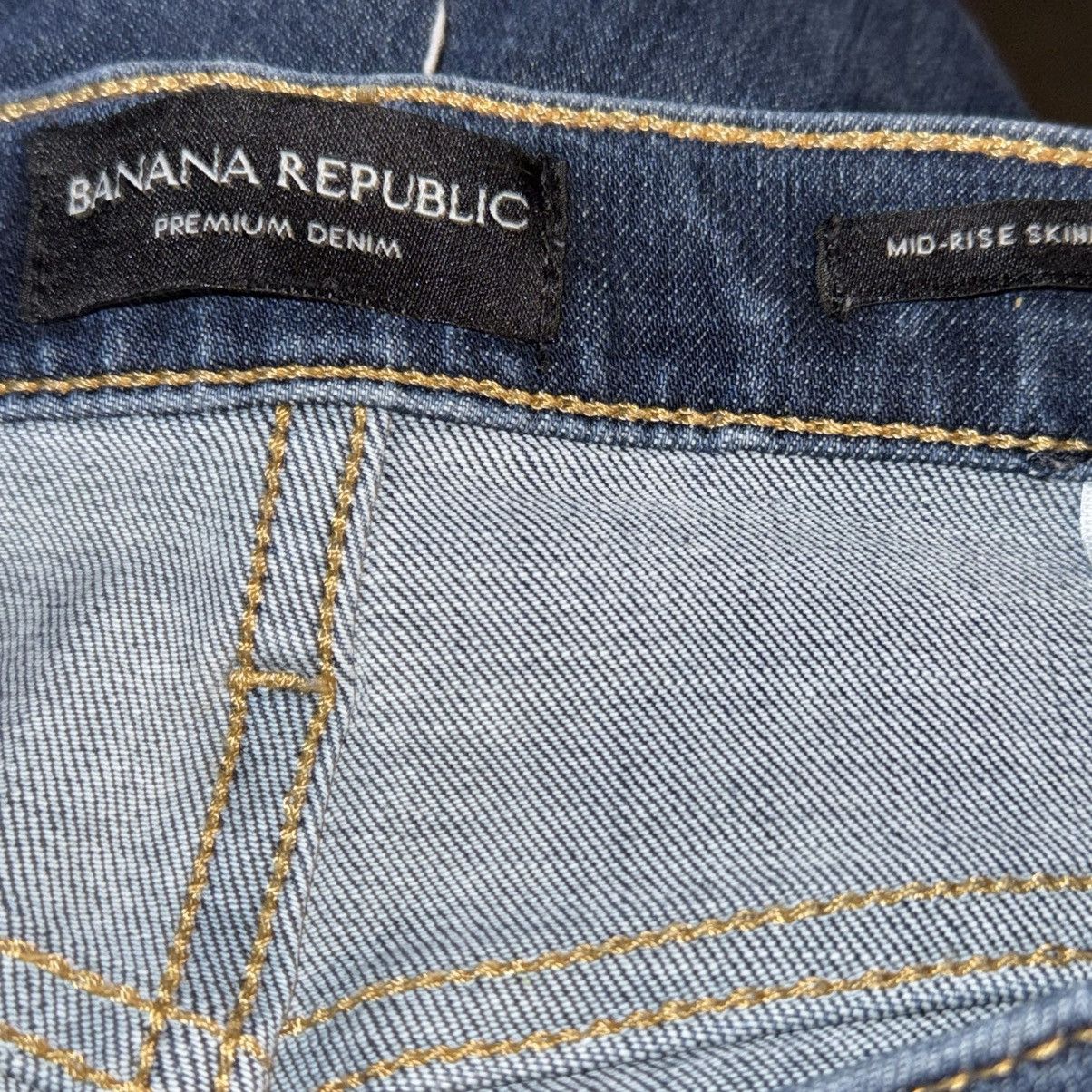 Banana Republic Banana Republic Mid Rise Skinny cropped jeans Size 34" / US 12 / IT 48 - 5 Thumbnail