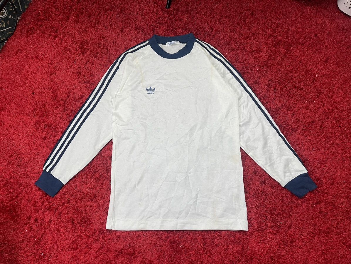 Adidas Vintage Adidas Descente Long Sleeve Tshirt Size US L / EU 52-54 / 3 - 1 Thumbnail