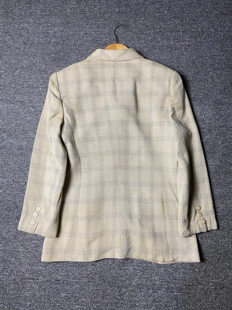 Burberry Vintage Burberrys Checkered Blazer (174) Size XXS / US 00 / IT 34 - 3 Thumbnail