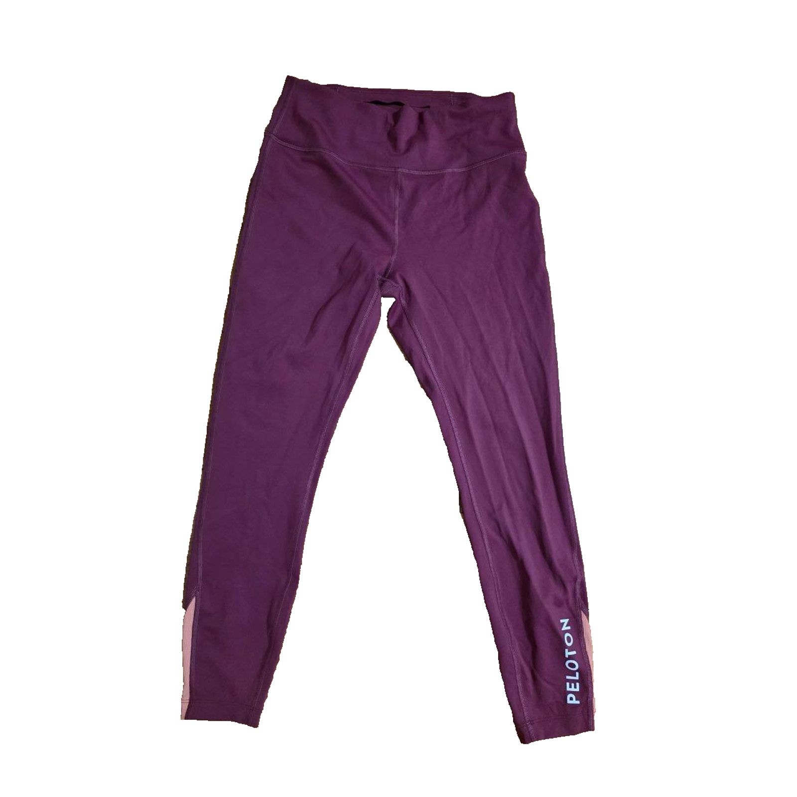 Peloton Peloton Move Mission Rib Insert Crop Leggings Purp M A001159 Size 22" - 3 Thumbnail