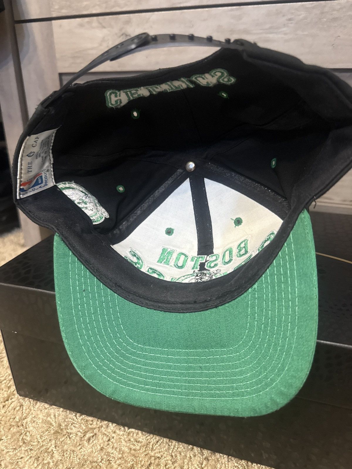 NBA Vintage Rare Boston Celtics Snapback Size ONE SIZE - 4 Thumbnail