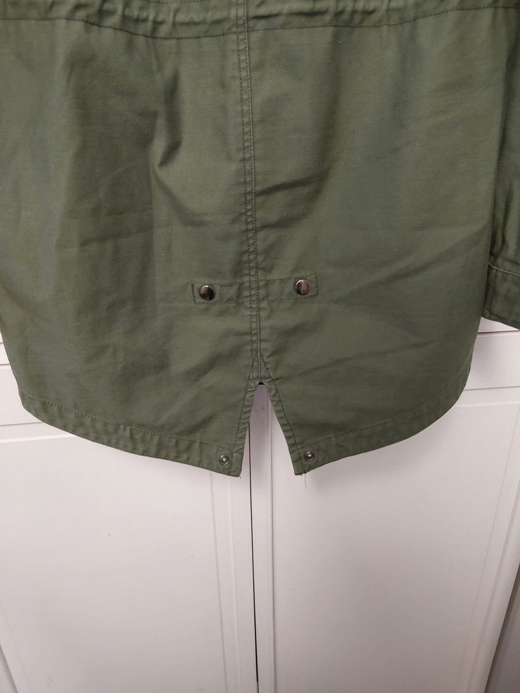 Alpha Industries Alpha Industries Hooded M-65 Olive Green Jacket with Navy a Size US XXS / EU 40 - 7 Thumbnail