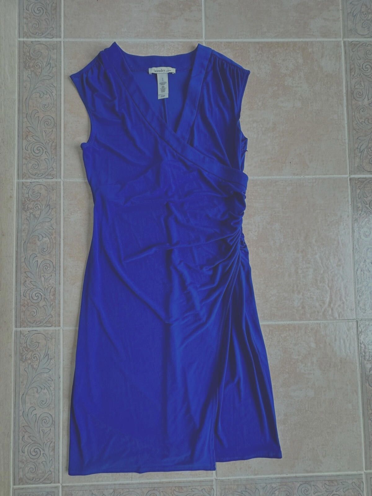 Designer Laundry By design shirring detail side Midi Dress Size 8 Size M / US 6-8 / IT 42-44 - 1 Thumbnail