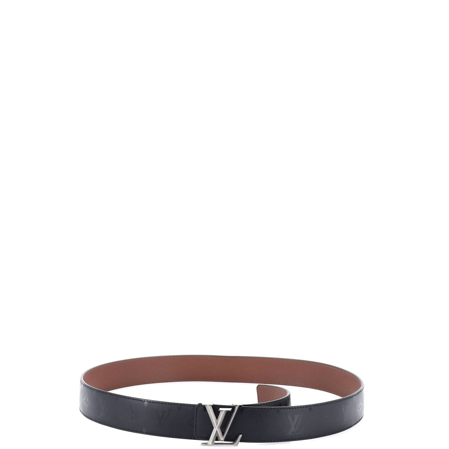 Louis Vuitton Lv pyramide reversible belt limited edition monogram illusion leather wide Size ONE SIZE - 1 Thumbnail