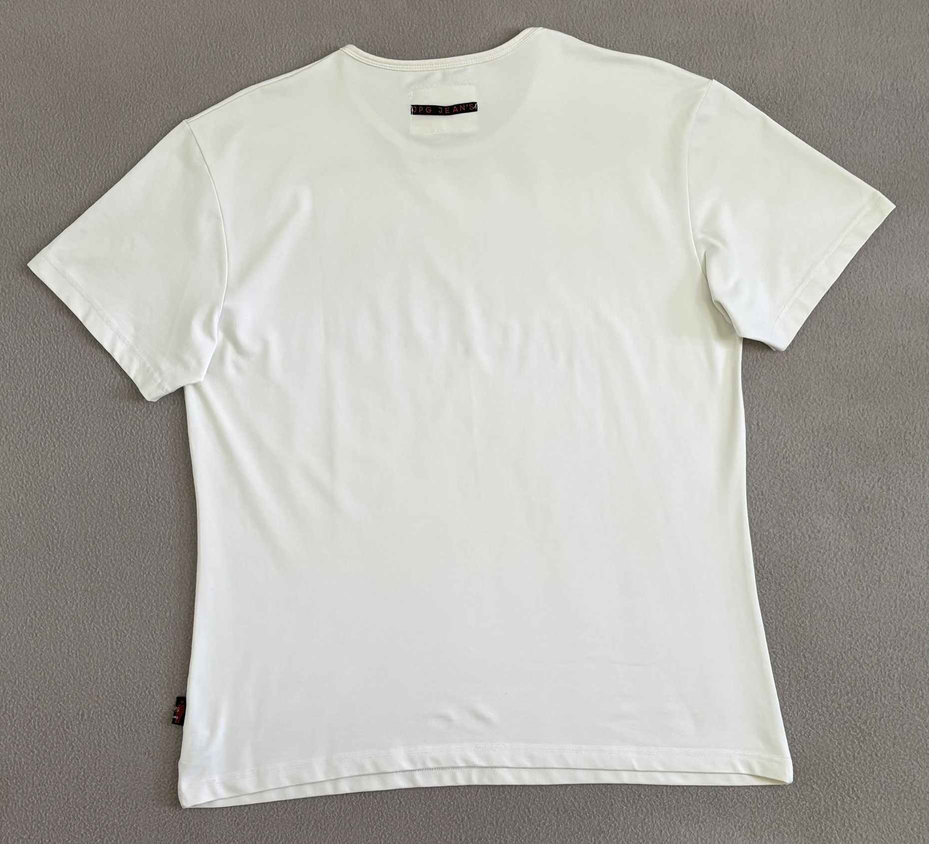 Jean Paul Gaultier Jean Paul Gaultier Jean's T-shirt White Small JPG Jeans Size US S / EU 44-46 / 1 - 11 Thumbnail