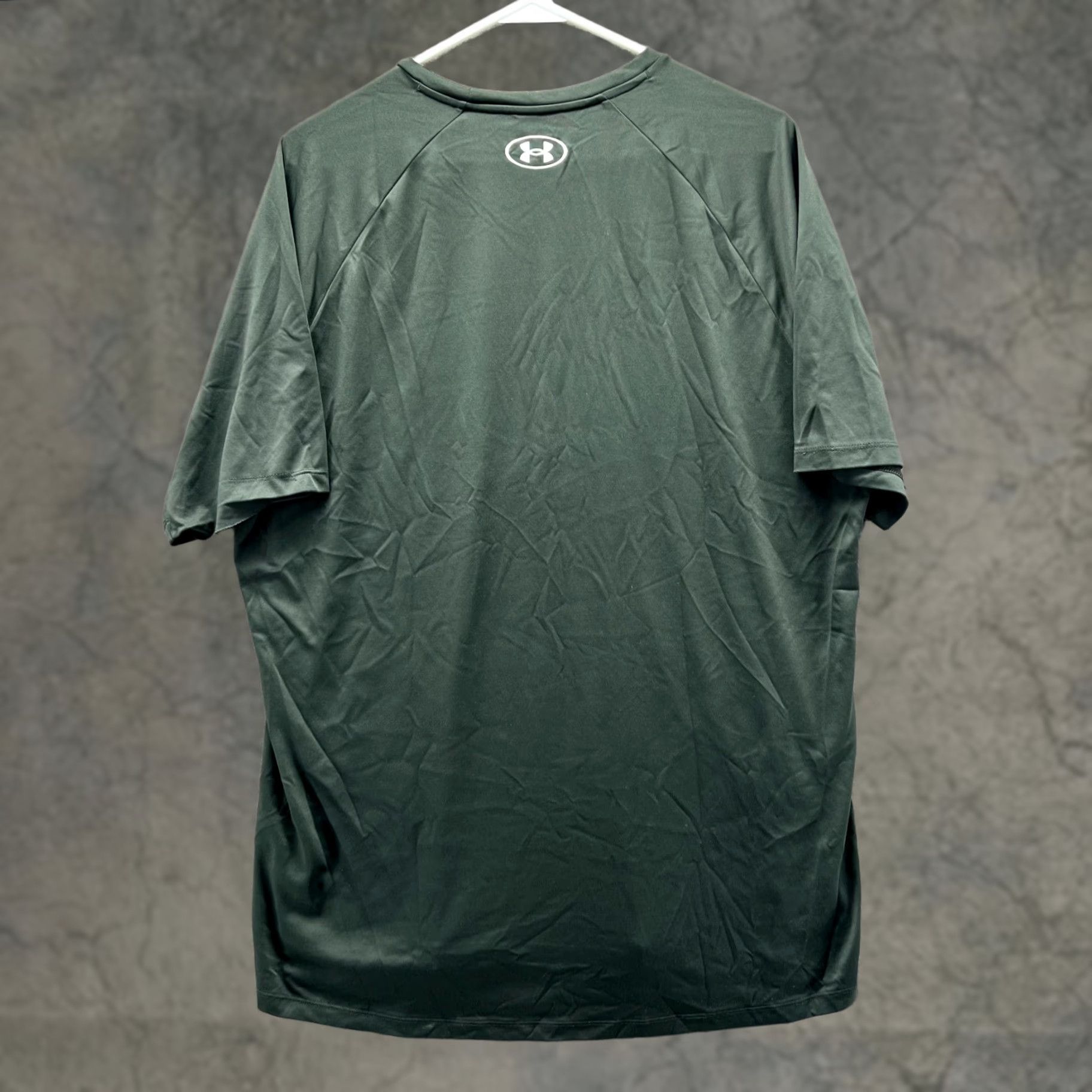 Under Armour Under Armour Shirt Mens XL Green Crewneck Jersey T-Shirt Logo All Seasons Regular (no additional text) Size US XL / EU 56 / 4 - 1 Thumbnail