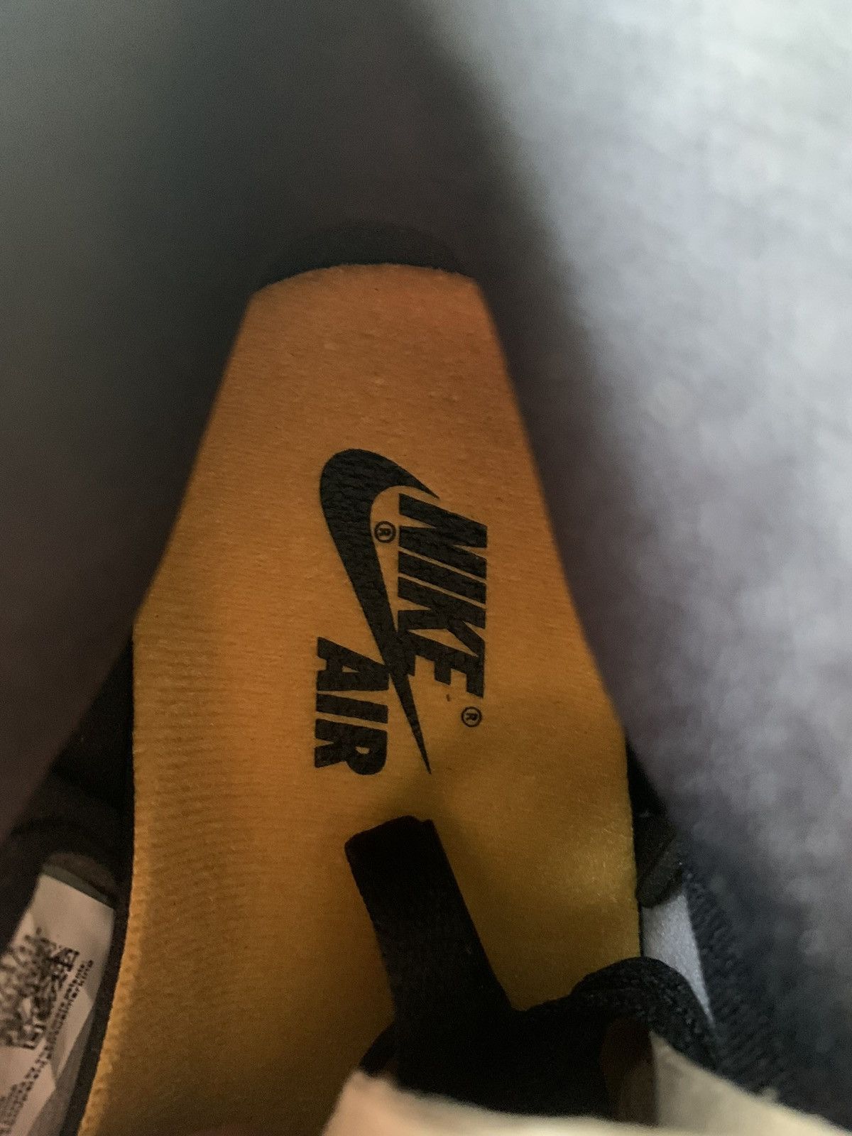 Nike Air Jordan 1 Retro High TAXI Yellow Toe Size US 5.5 / IT 35.5 - 8 Thumbnail