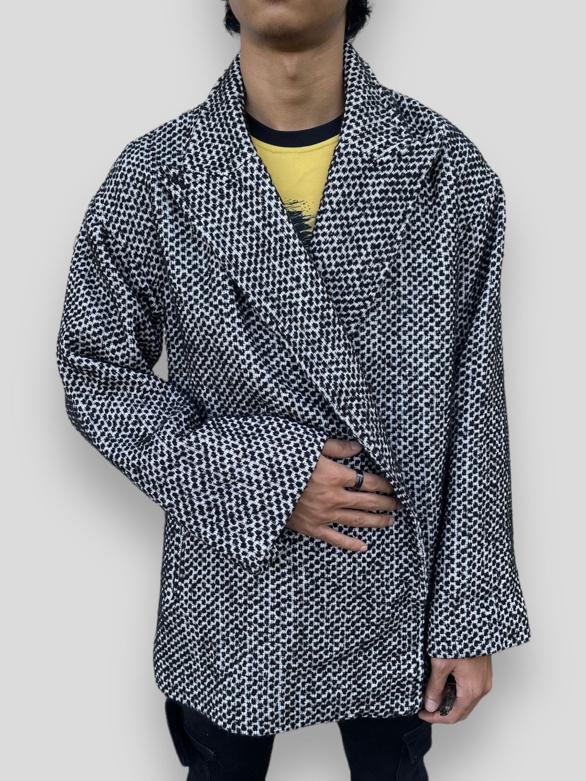 Jean Paul Gaultier 🔥 A/W 2012 JEAN PAUL GAULTIER SHADOW YAKUZA JACKET Size US M / EU 48-50 / 2 - 4 Thumbnail