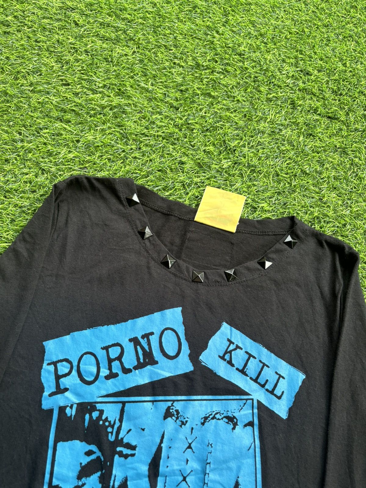 Hysteric Glamour Super Lovers Tokyo Porno Kill Lovers Record Studded LS Size M / US 6-8 / IT 42-44 - 7 Thumbnail