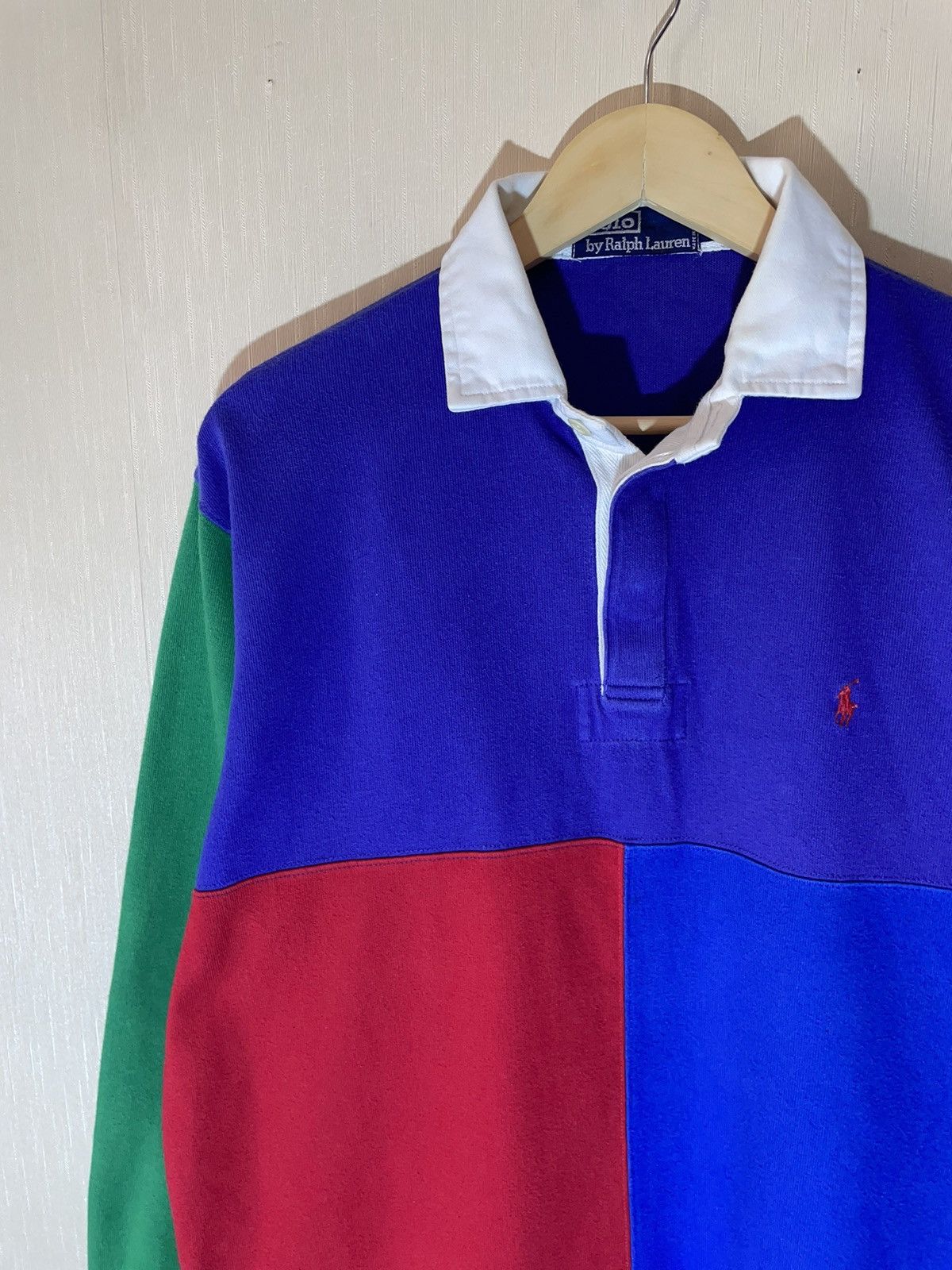 Polo Ralph Lauren × Vintage Polo Ralph Lauren vintage rugby jersey 90s Size US M / EU 48-50 / 2 - 3 Thumbnail