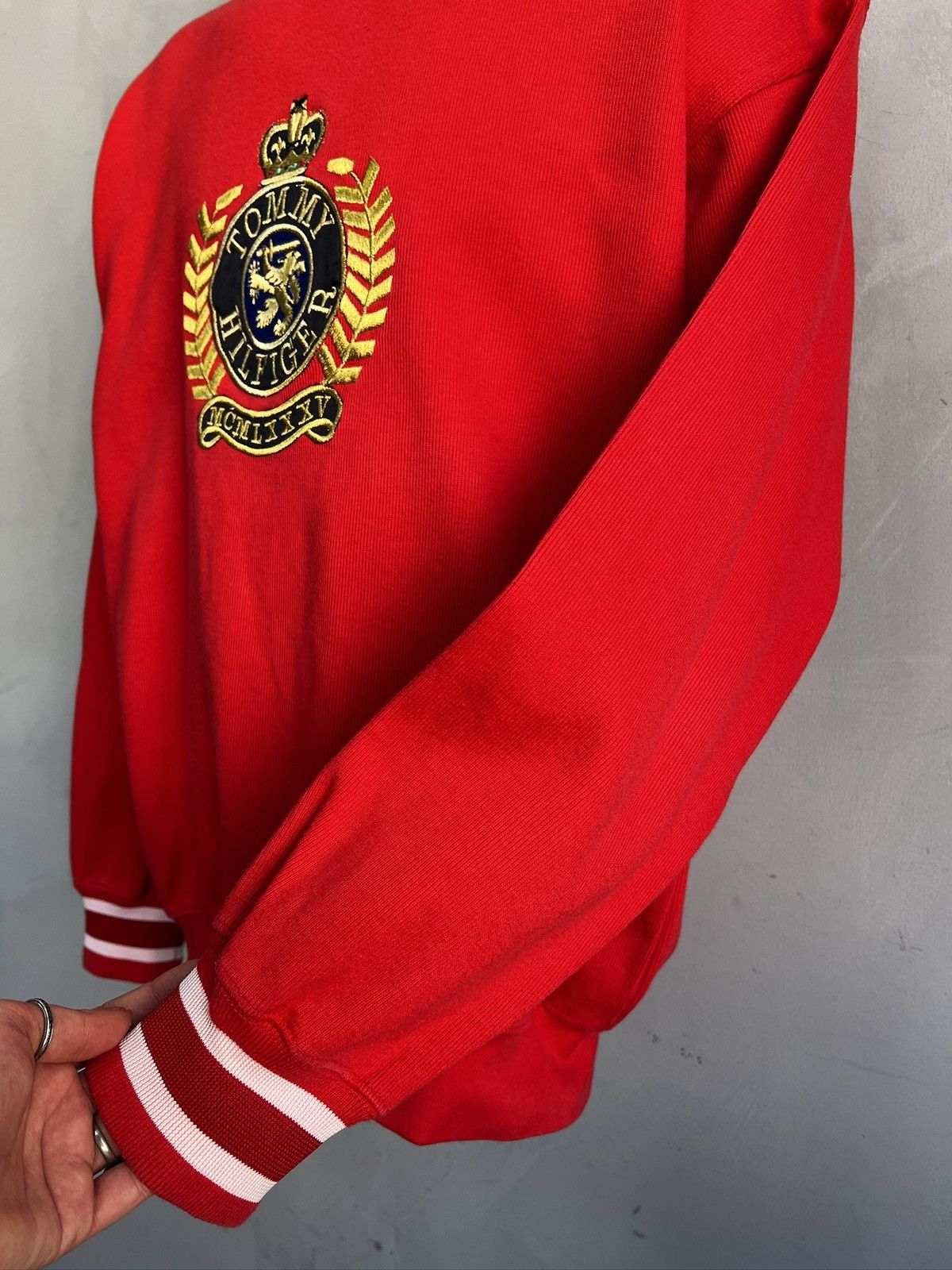 Tommy Hilfiger Tommy Hilfiger big logo streetwear sweatshirt Size US L / EU 52-54 / 3 - 5 Thumbnail