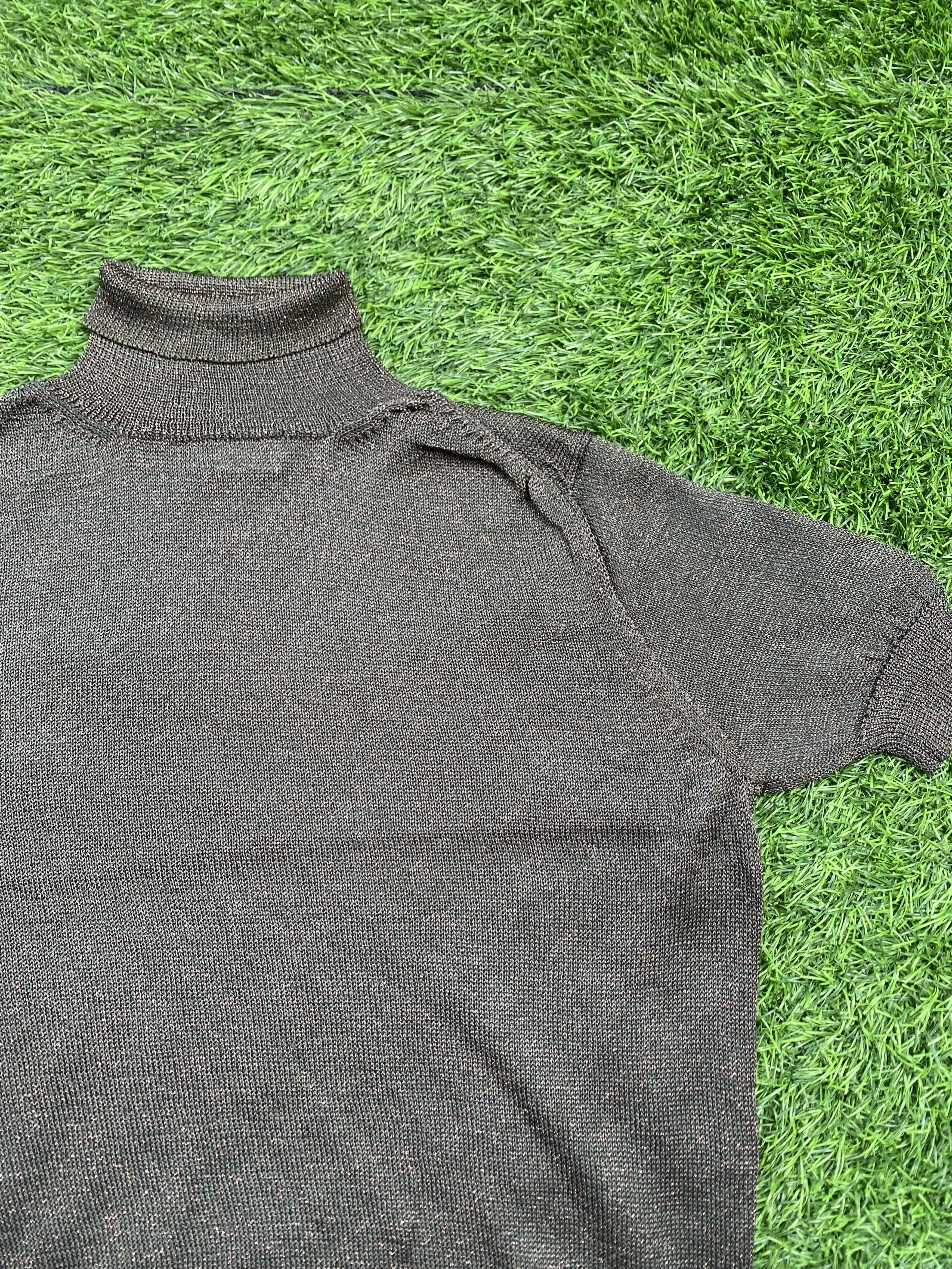 Yohji Yamamoto Yohji Yamamoto Turtleneck Shorts Sleeved Size M / US 6-8 / IT 42-44 - 2 Thumbnail
