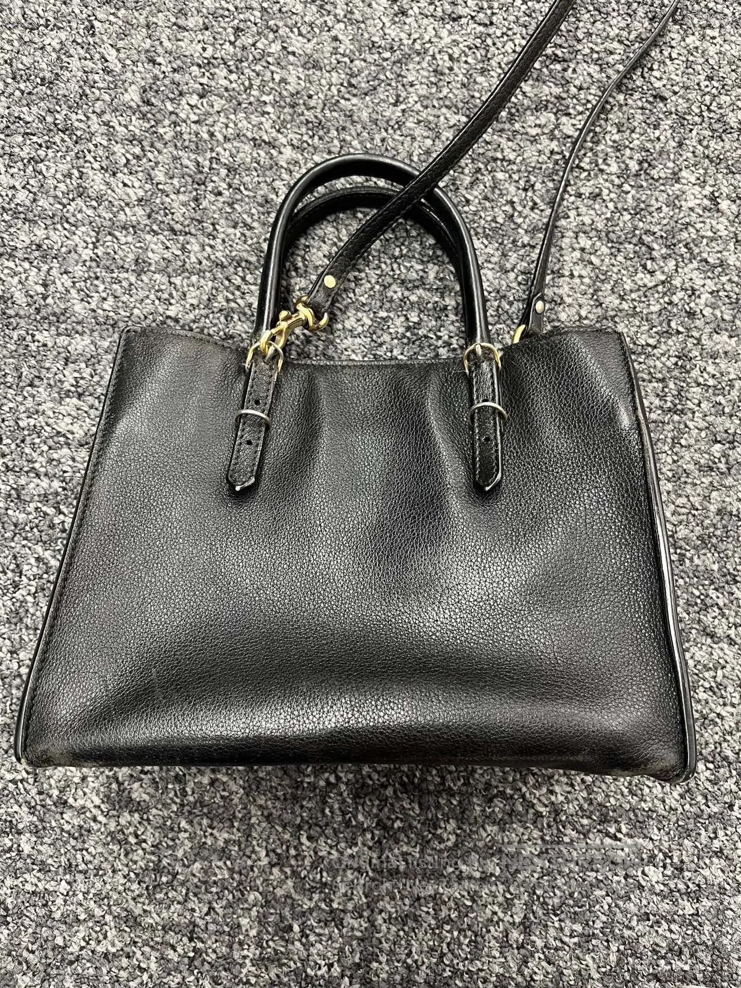 Balenciaga Balenciaga Black Leather Tote. Size ONE SIZE - 2 Thumbnail