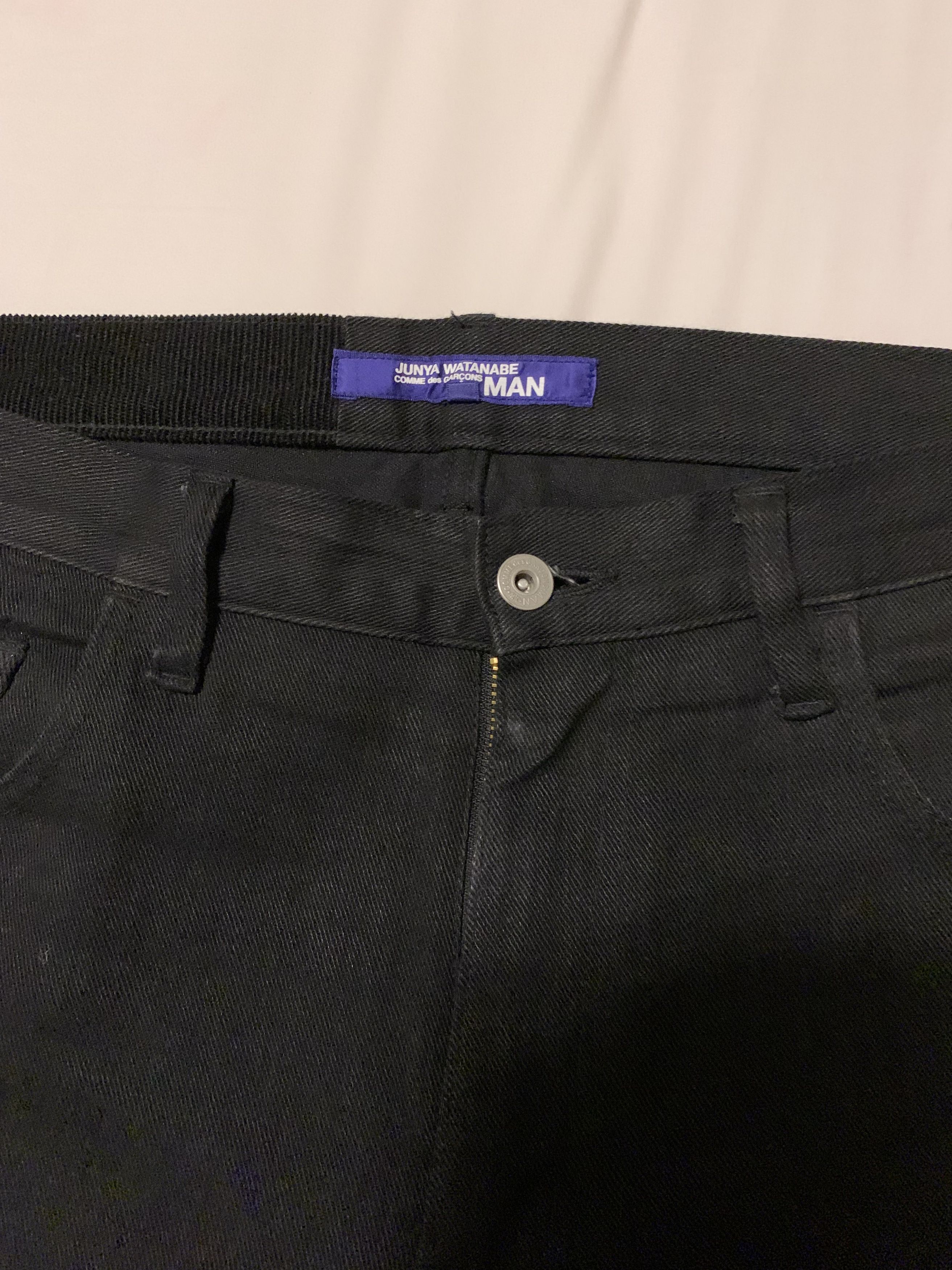 Comme des Garcons Black Patchwork denim jeans Size US 36 / EU 52 - 2 Thumbnail