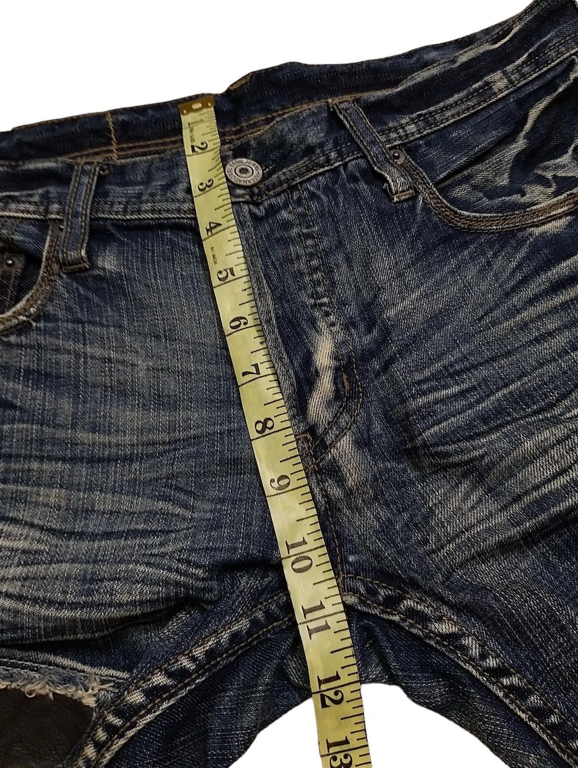 Japanese Brand SICK🔥JAPANESE DENIM DIFFERENCE RUPERT DISTRESSED JEAN Size US 32 / EU 48 - 7 Thumbnail