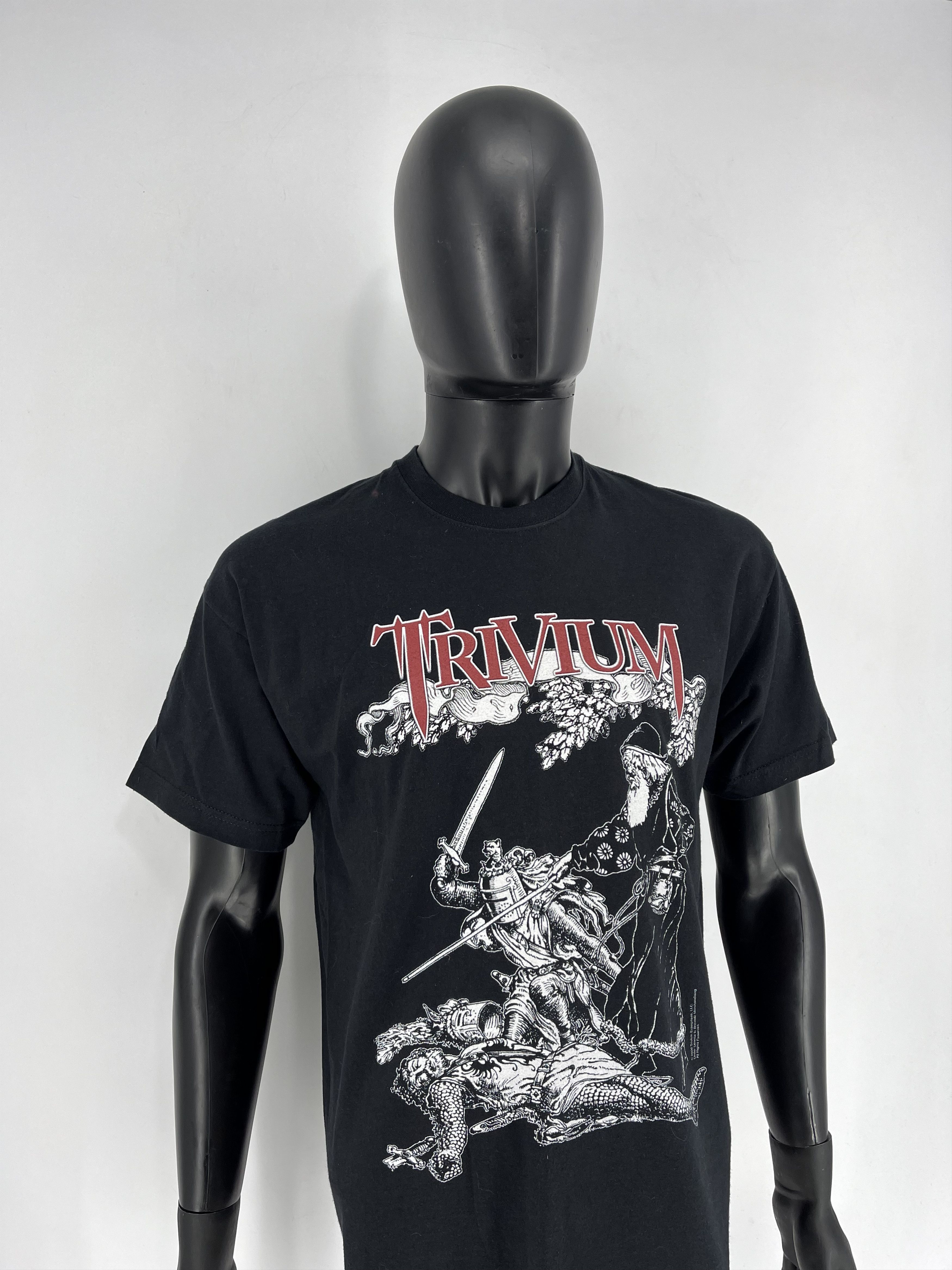 Band Tees Vintage Y2K Triviumn Tour Size M Horror Fece Size US M / EU 48-50 / 2 - 4 Thumbnail