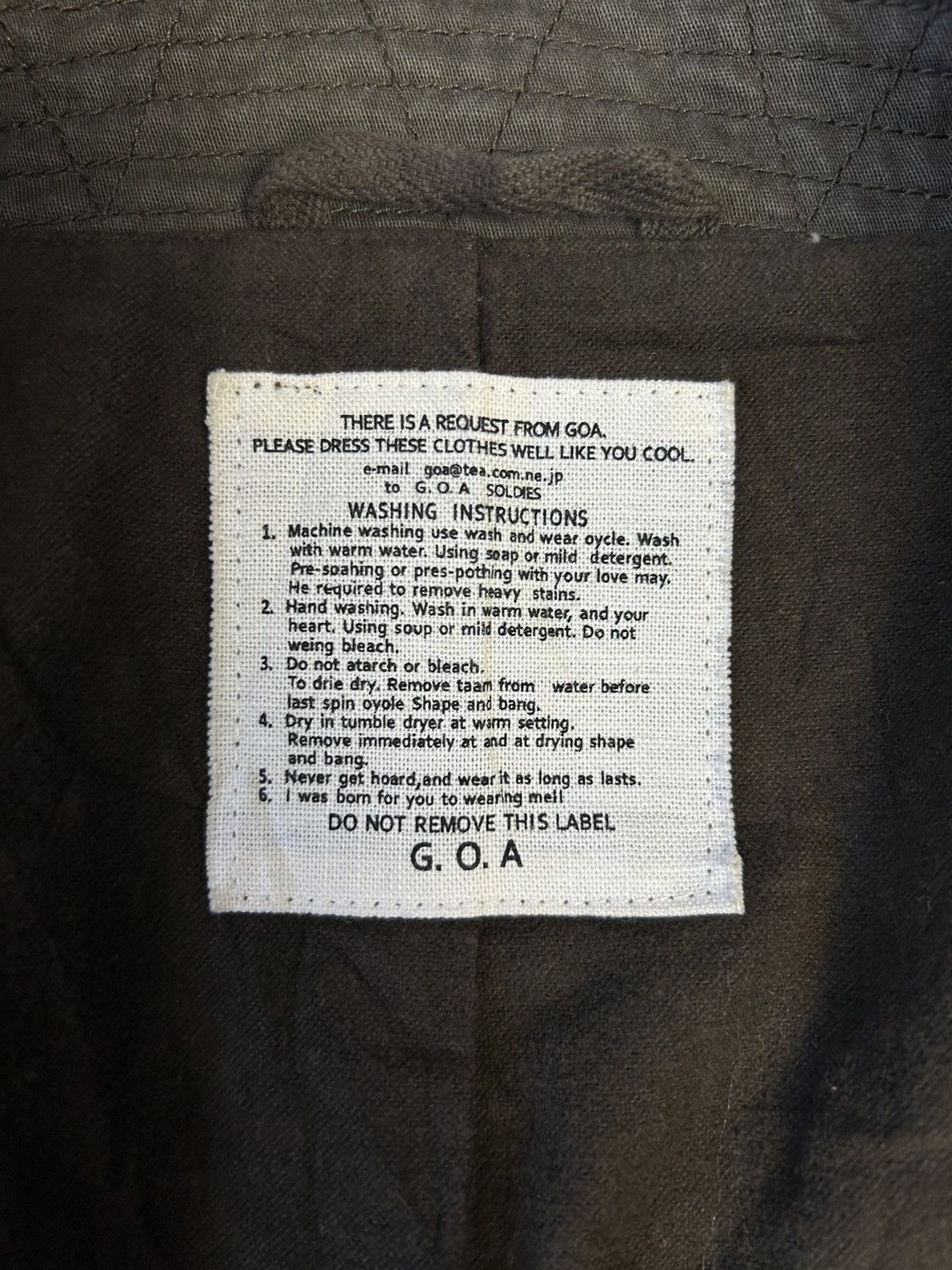 Beauty Beast × Japanese Brand × Le Grande Bleu (L.G.B.) GOA MILITARY JACKET Size ONE SIZE - 5 Thumbnail