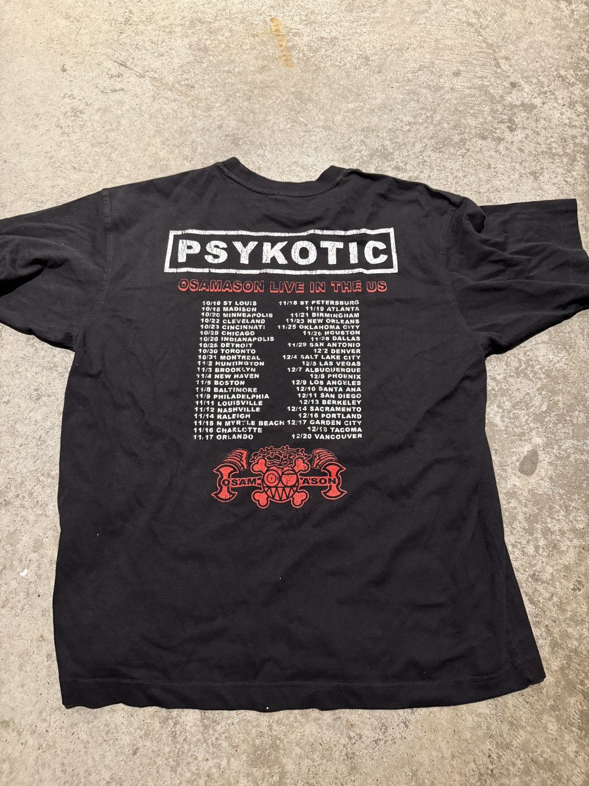 Other Osamason Psychotic Skull tee Size US M / EU 48-50 / 2 - 2 Thumbnail