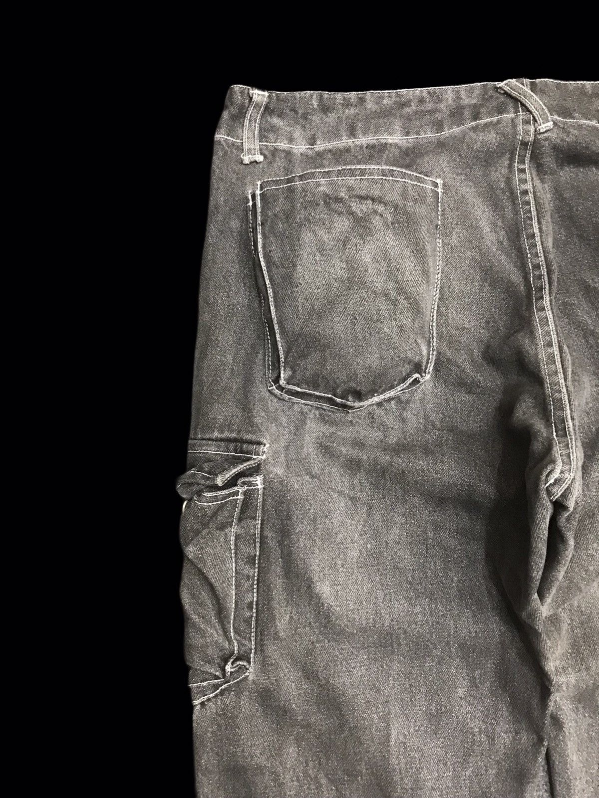 Japanese Brand 💥ARCHIVAL💥RED STUART Rare 3D Pockets Cargo Denim F65 Size US 34 / EU 50 - 9 Thumbnail