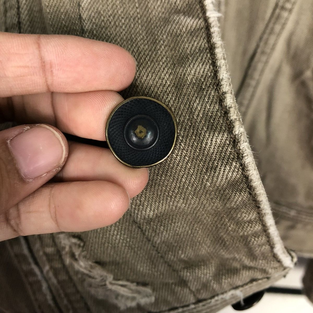 Japanese Brand 🔥CROPPED BIKER DENIM JACKET GOA JAPAN IF SIX WAS NINE Size US S / EU 44-46 / 1 - 20 Thumbnail