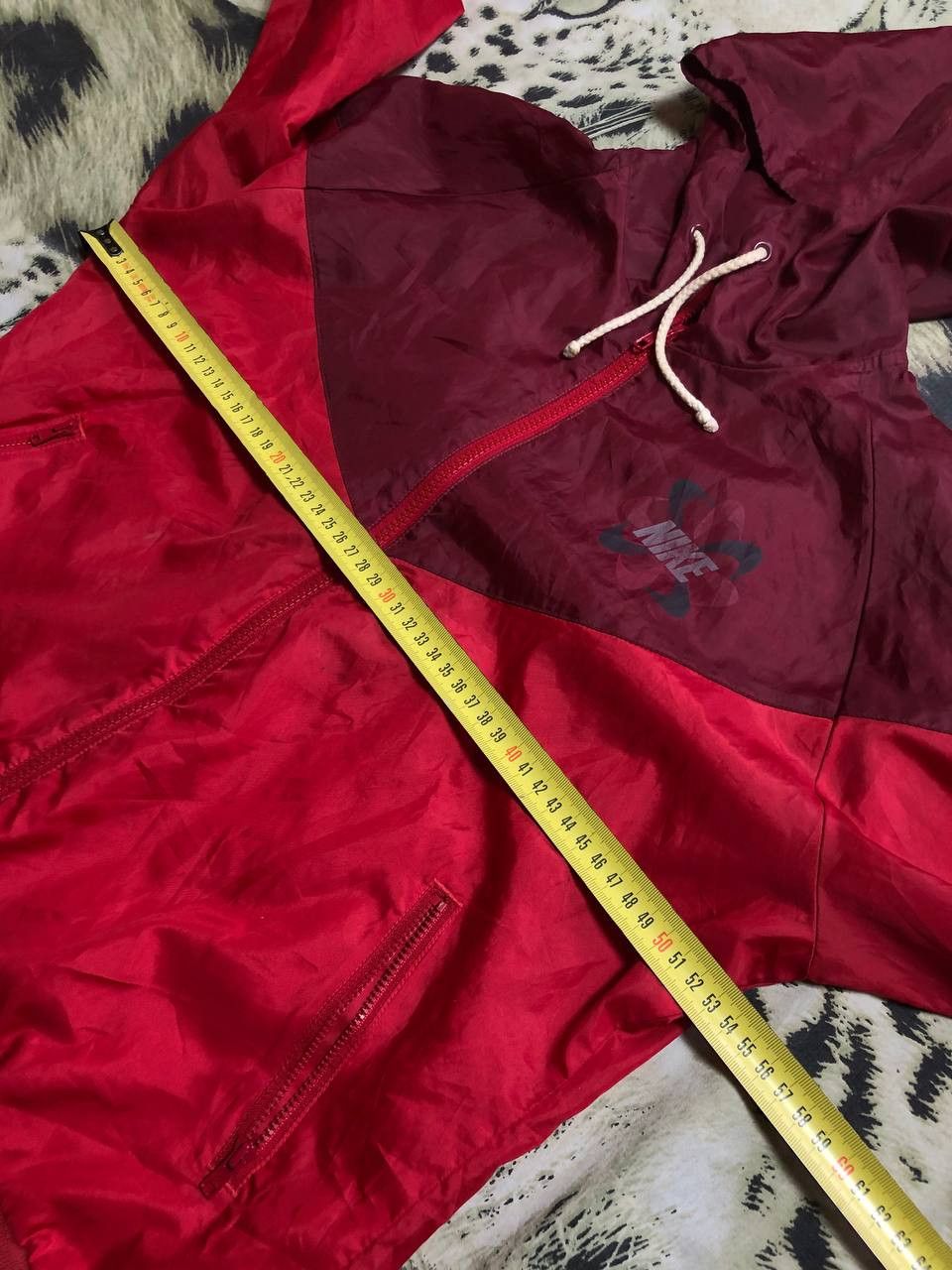 Nike Zip Red Jacket Y2K Vintage Nike Logo Streetwear Size US L / EU 52-54 / 3 - 15 Thumbnail