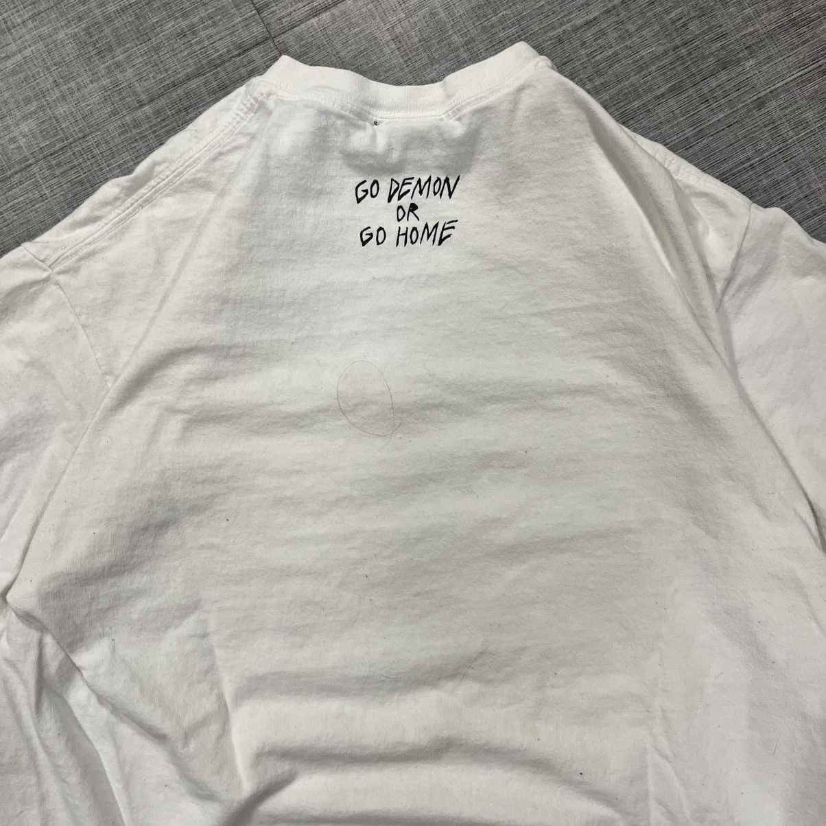 JNCO × Thrasher × Vintage VTG Thrasher Neck Face Skateboarding Tee Size US L / EU 52-54 / 3 - 11 Thumbnail