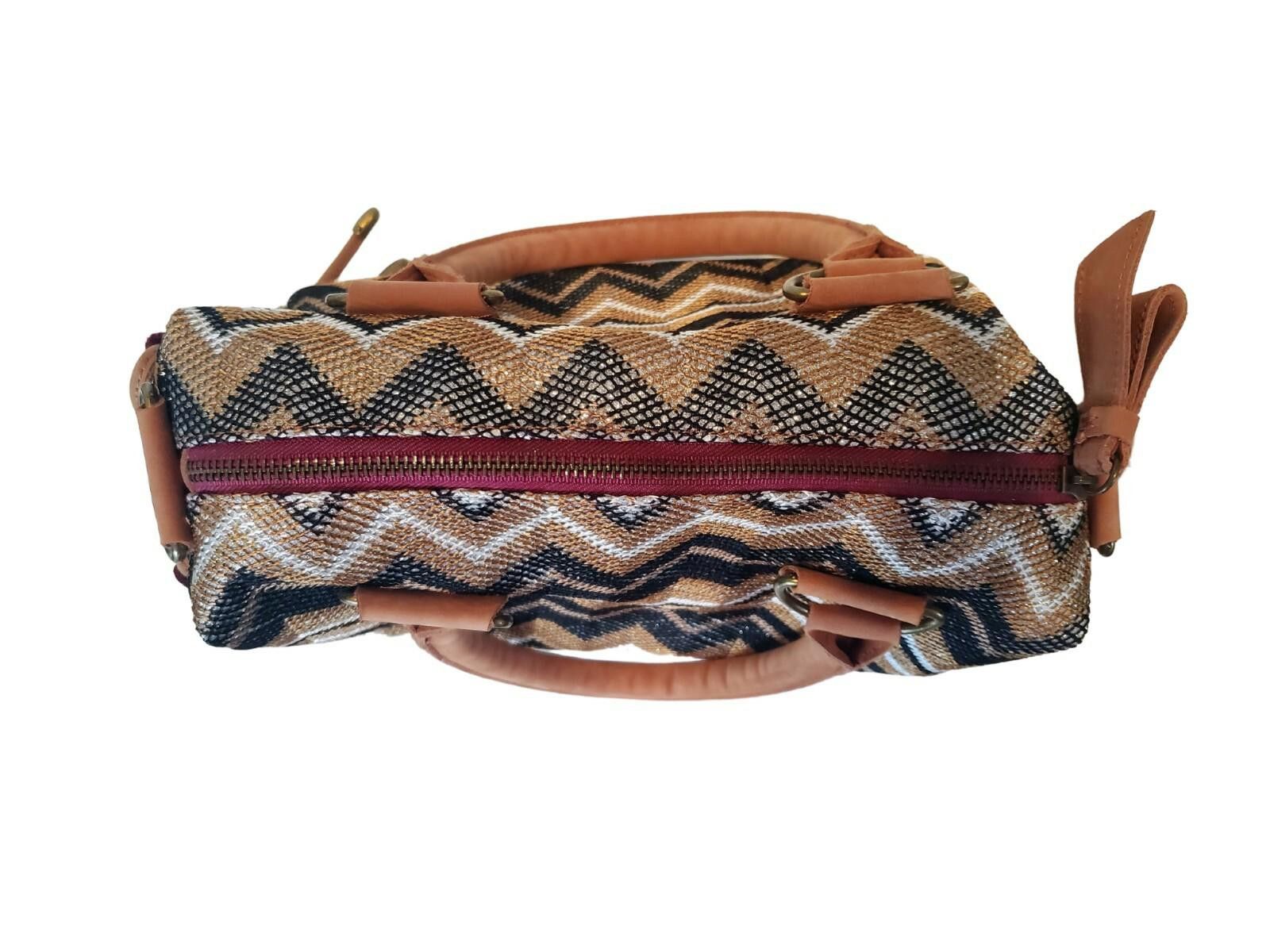 Other Anthropologie Miss Albright Ikat Simmer Chevron Purse Size ONE SIZE - 5 Thumbnail