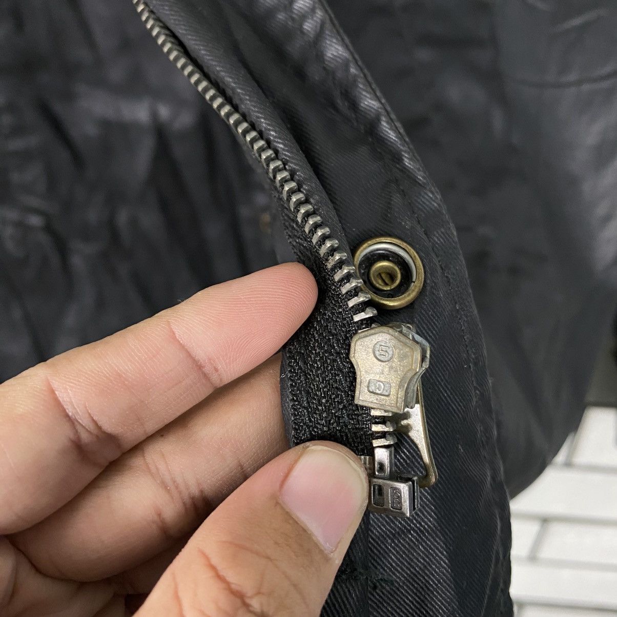 Japanese Brand Biker Punk Jacket Soft Leather G Star Raw Parachute Size US XL / EU 56 / 4 - 19 Thumbnail