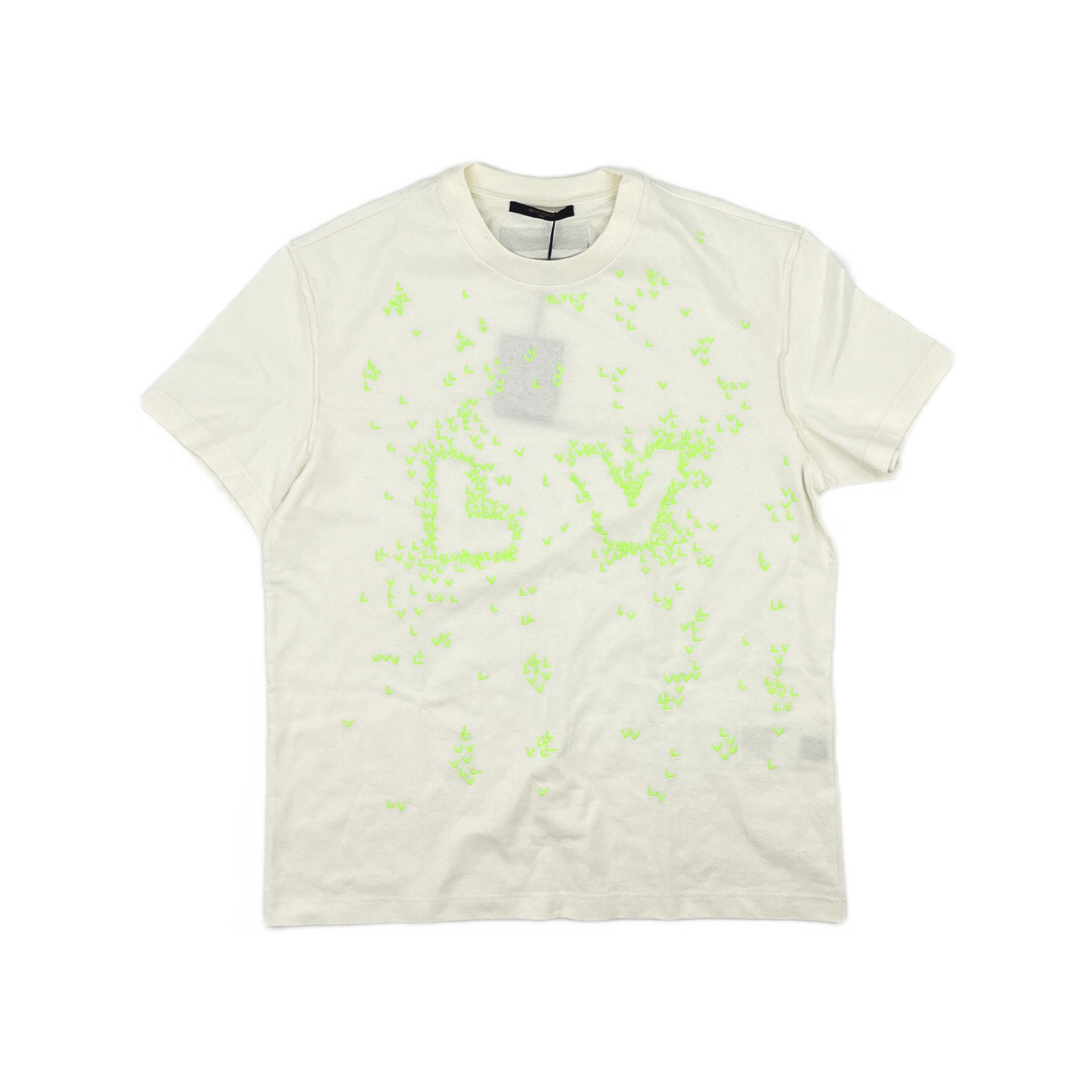 Louis Vuitton Louis Vuitton Neon LV Logo T-Shirt XL Size US XL / EU 56 / 4 - 1 Thumbnail
