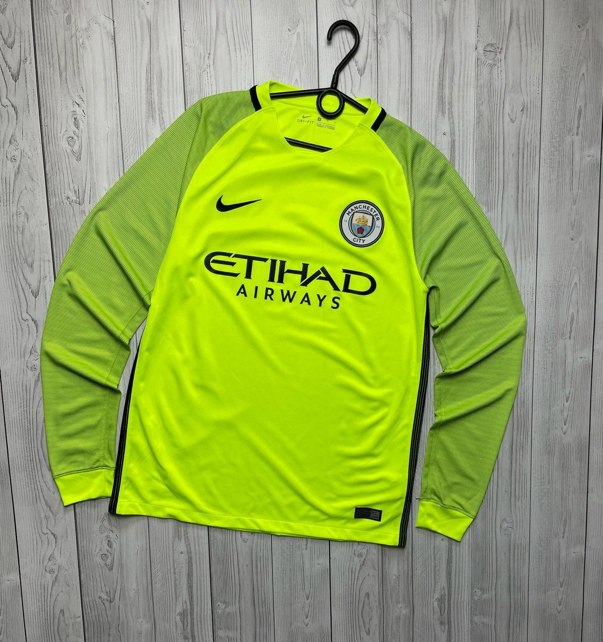 Nike × Vintage Vintage Nike Manchester City soccer jersey Long sleeve M Size US M / EU 48-50 / 2 - 1 Thumbnail