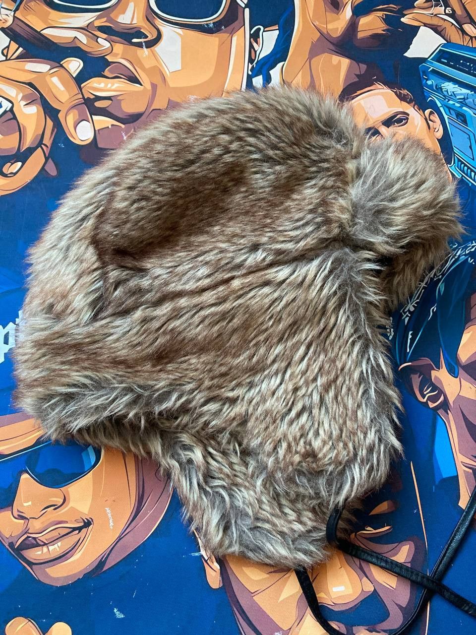 Other y2K Archival Fuzzy Fur Mohair Japan style Trapper Cap Hat Size ONE SIZE - 2 Thumbnail