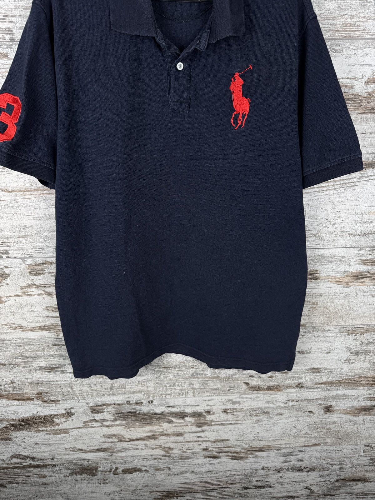 Polo Ralph Lauren × Vintage Mens Vintage Polo Ralph Lauren 3 Polos rugby T-shirt tee Size US XL / EU 56 / 4 - 4 Thumbnail