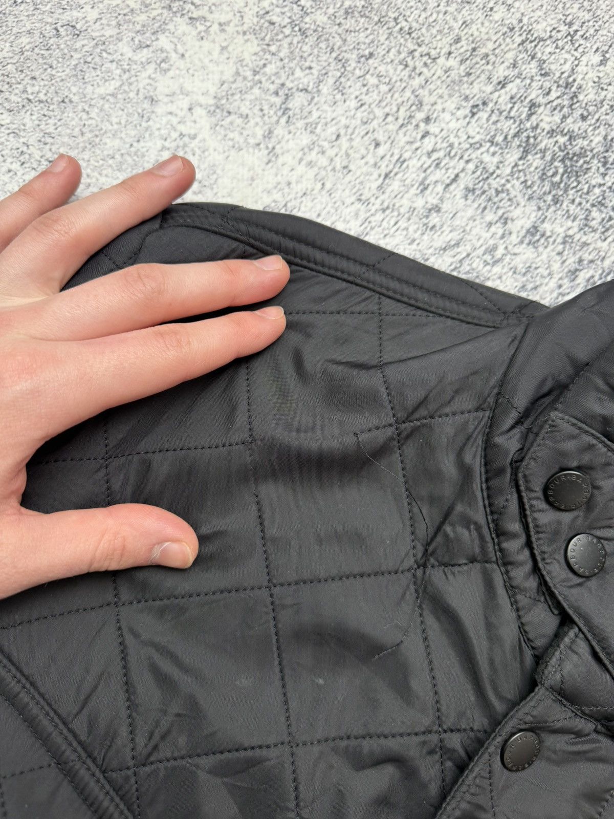 Barbour BARBOUR INTERNATIONAL ARIEL POLARQUILT MEN JACKET SIZE M Size US M / EU 48-50 / 2 - 19 Thumbnail