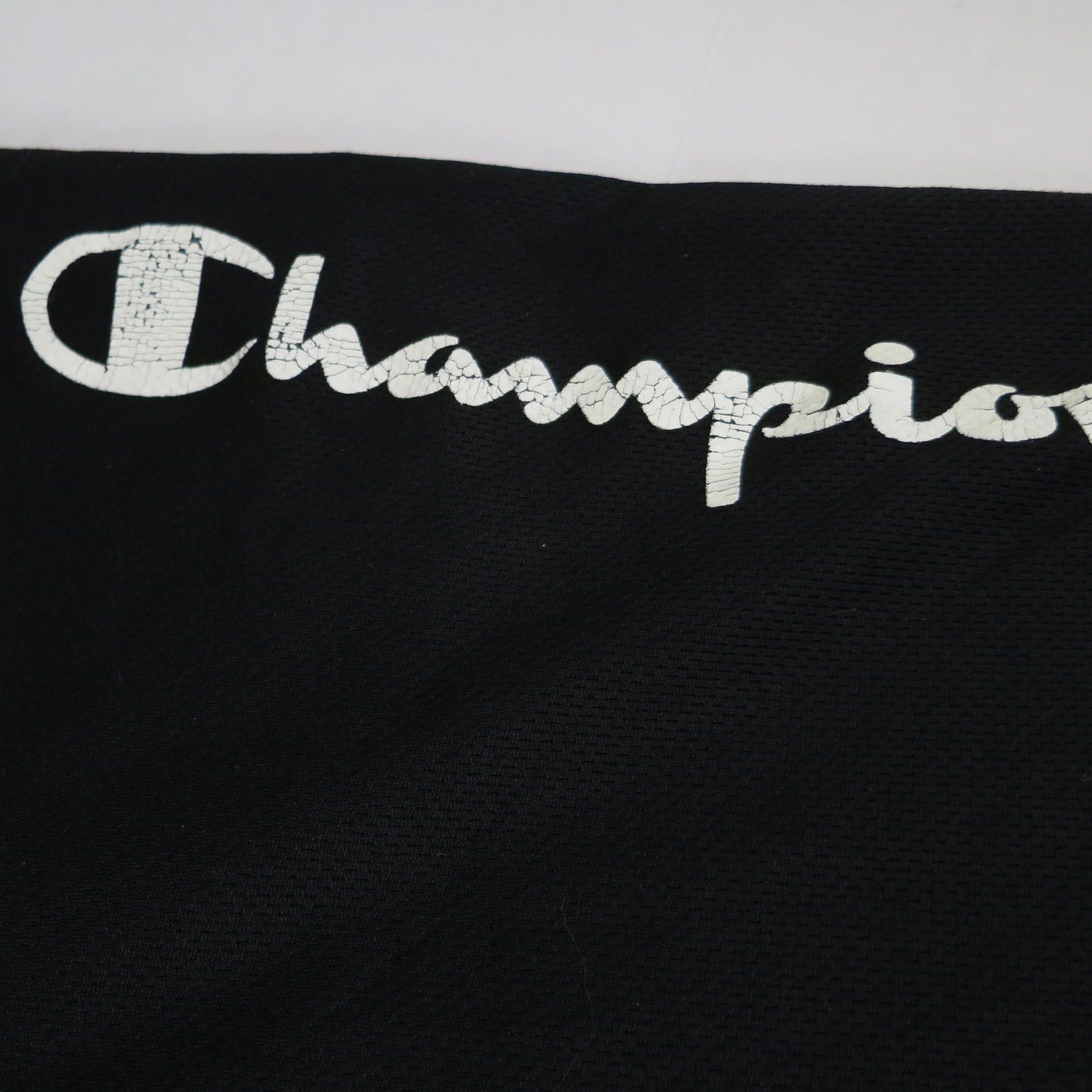 Champion Boys' 14/16 Champion Black Athletic Shorts with Logo Print Size US 26 / EU 42 - 3 Thumbnail