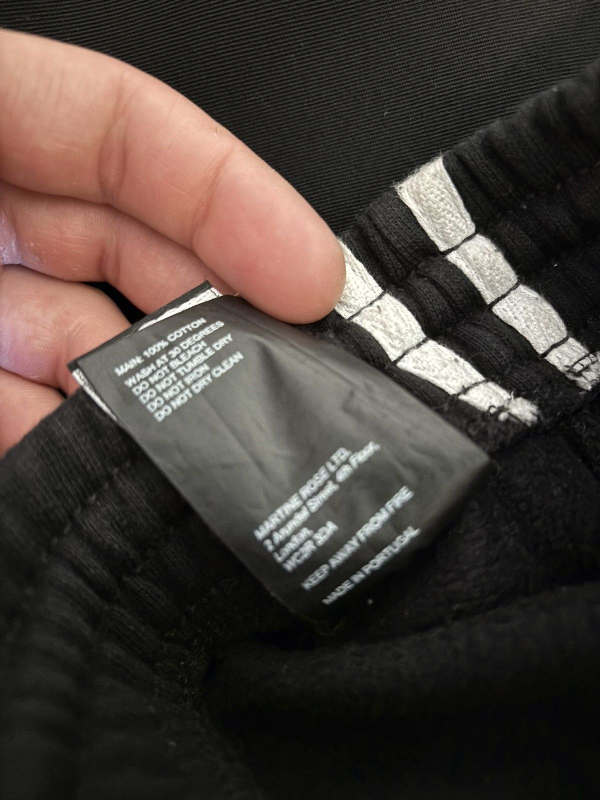 Martine Rose Baggy cotton track pants Size US 34 / EU 50 - 8 Thumbnail