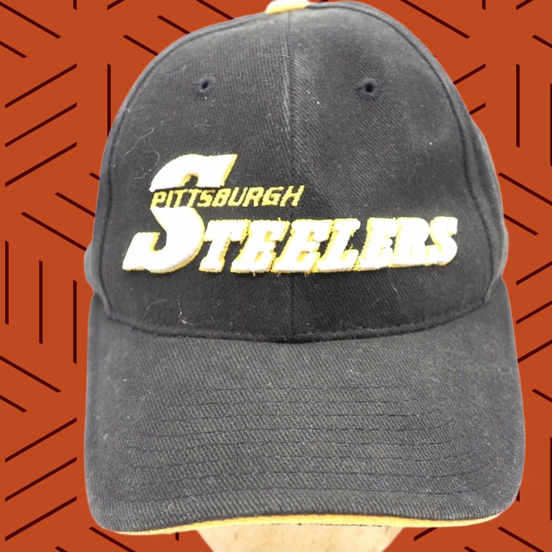 NFL Pittsburgh Steelers Black Gold NFL Baseball Hat Cap Strapback Unbranded Unisex Adults Adjustable XS-XL? Size ONE SIZE - 1 Thumbnail