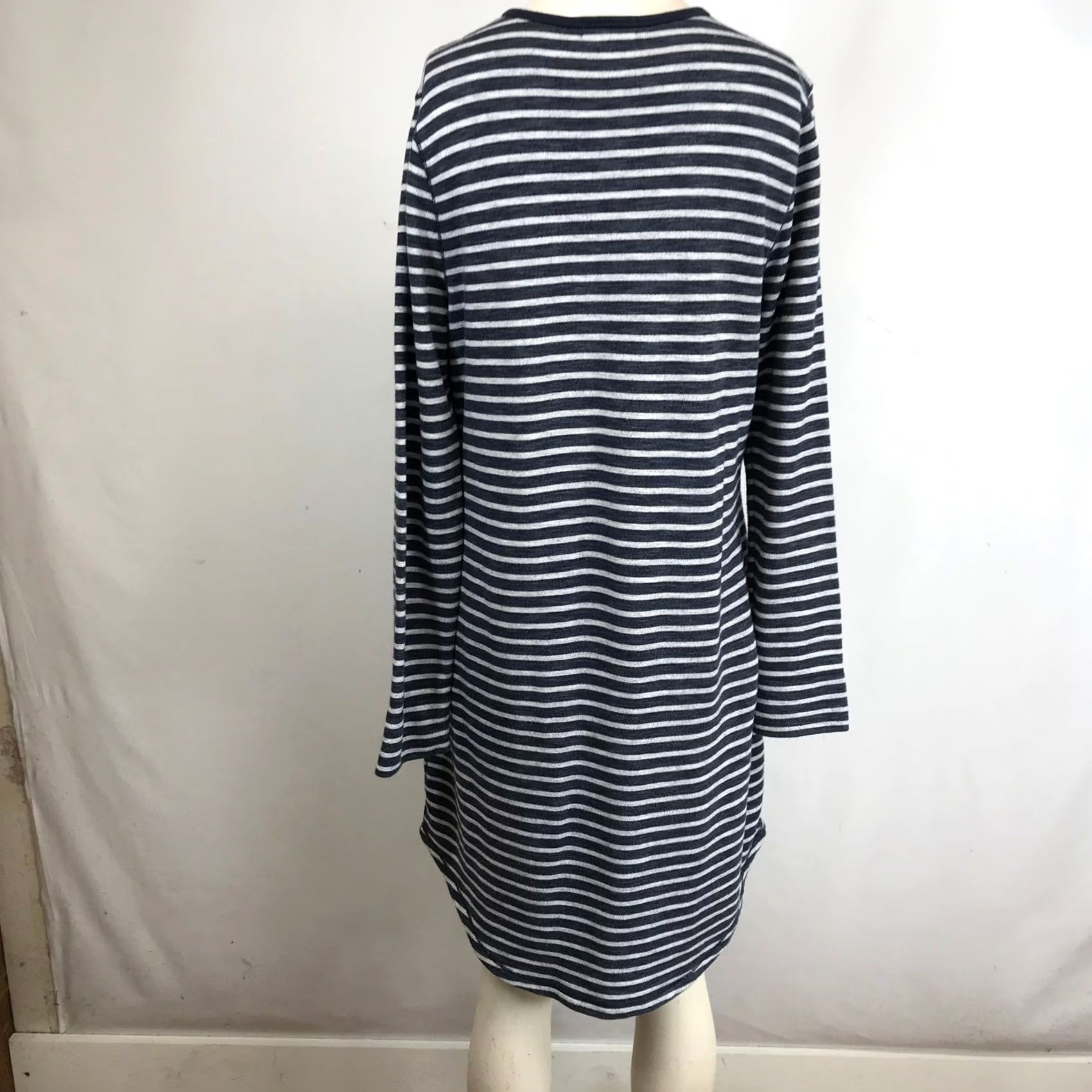 CO VINTAGE LRL Ralph Lauren Jeans Co Striped Long Sleeve Henley Dress Size L Size L / US 10 / IT 46 - 5 Thumbnail