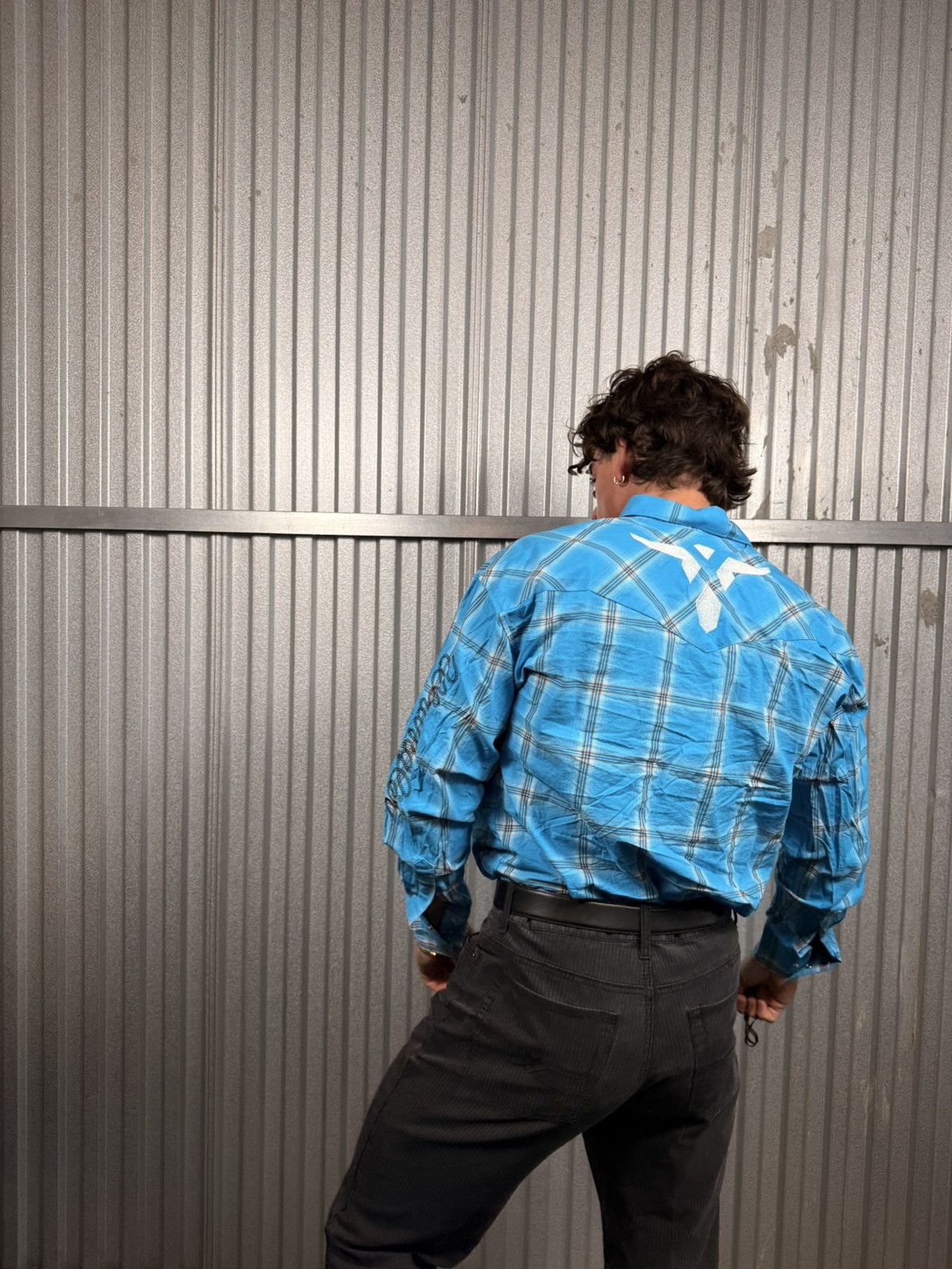 Wrangler Wrangler 20x Western Rodeo Embroidered Pearl Snap Shirt Size US M / EU 48-50 / 2 - 5 Thumbnail