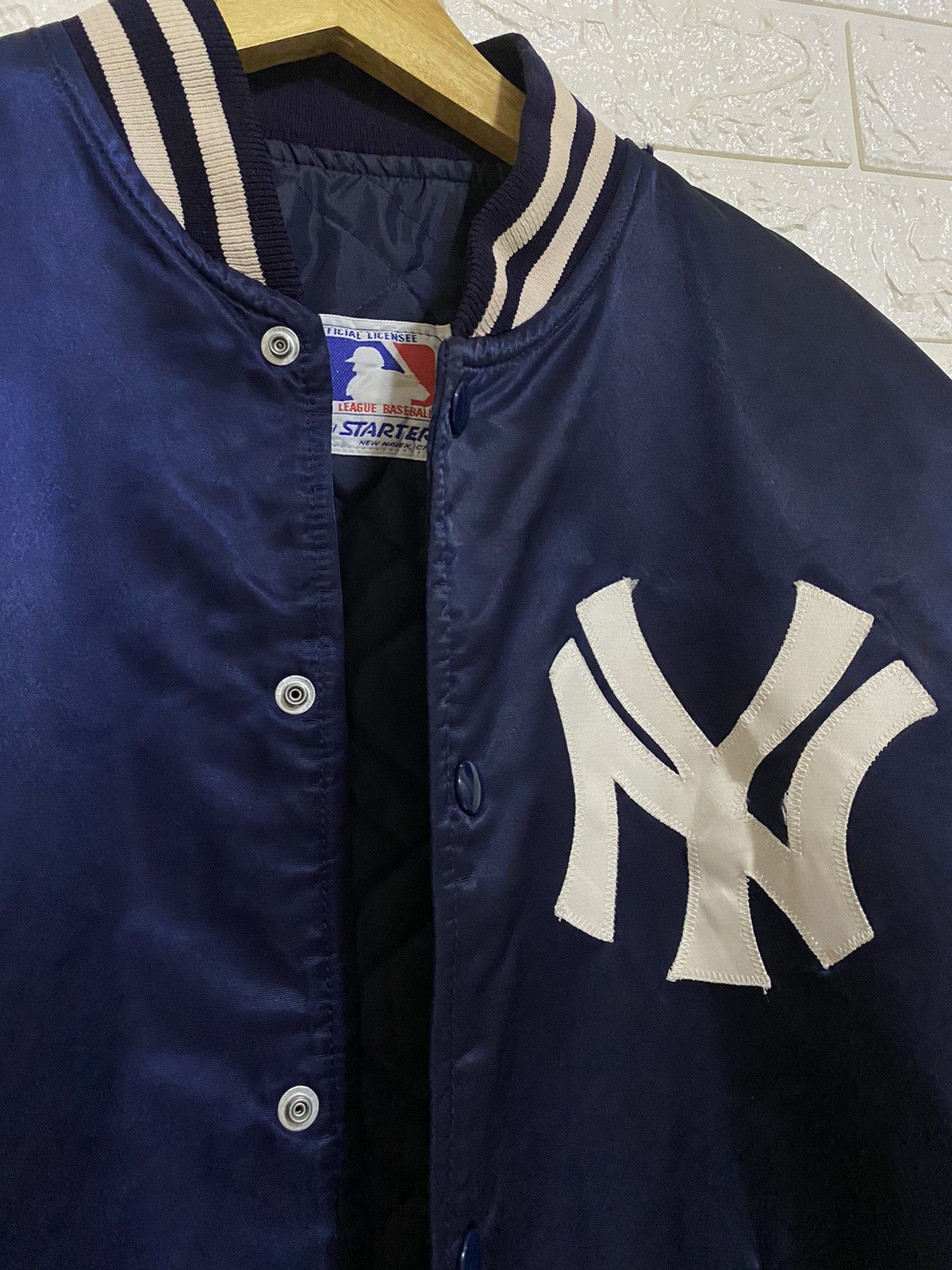 MLB × New York Yankees × Starter Vintage Bomber Varsity NY yankees by starter mlb Size US XL / EU 56 / 4 - 2 Thumbnail