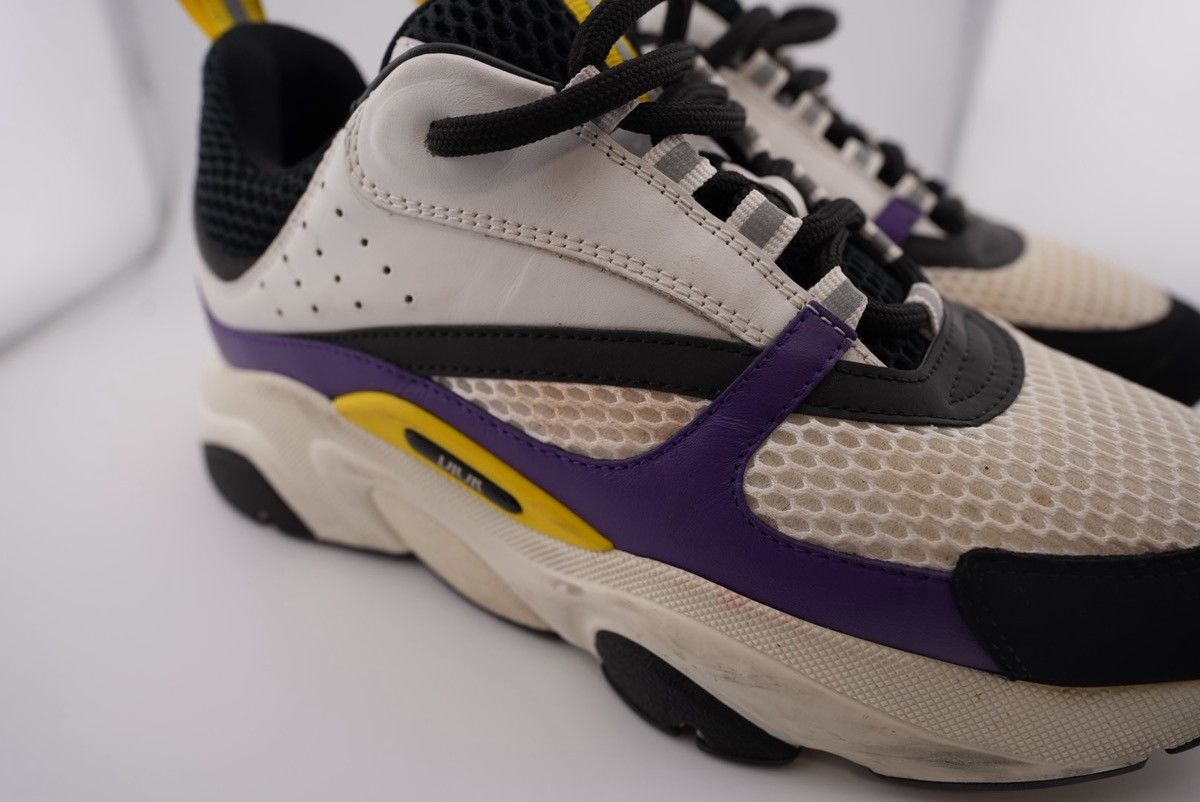 Dior USED DIOR B22 “VIOLET WHITE” SNEAKERS (NO INSOLES) Size US 6.5 / EU 39-40 - 4 Thumbnail