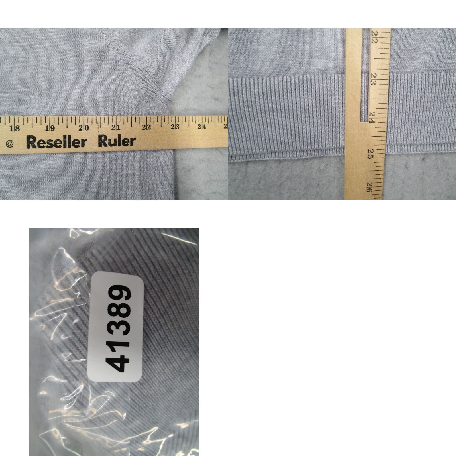 Lacoste Lacoste Mens Gray 1/4 Zip Long Sleeve Pullover Sweater Crocodile Logo Size 7 Size US M / EU 48-50 / 2 - 8 Thumbnail