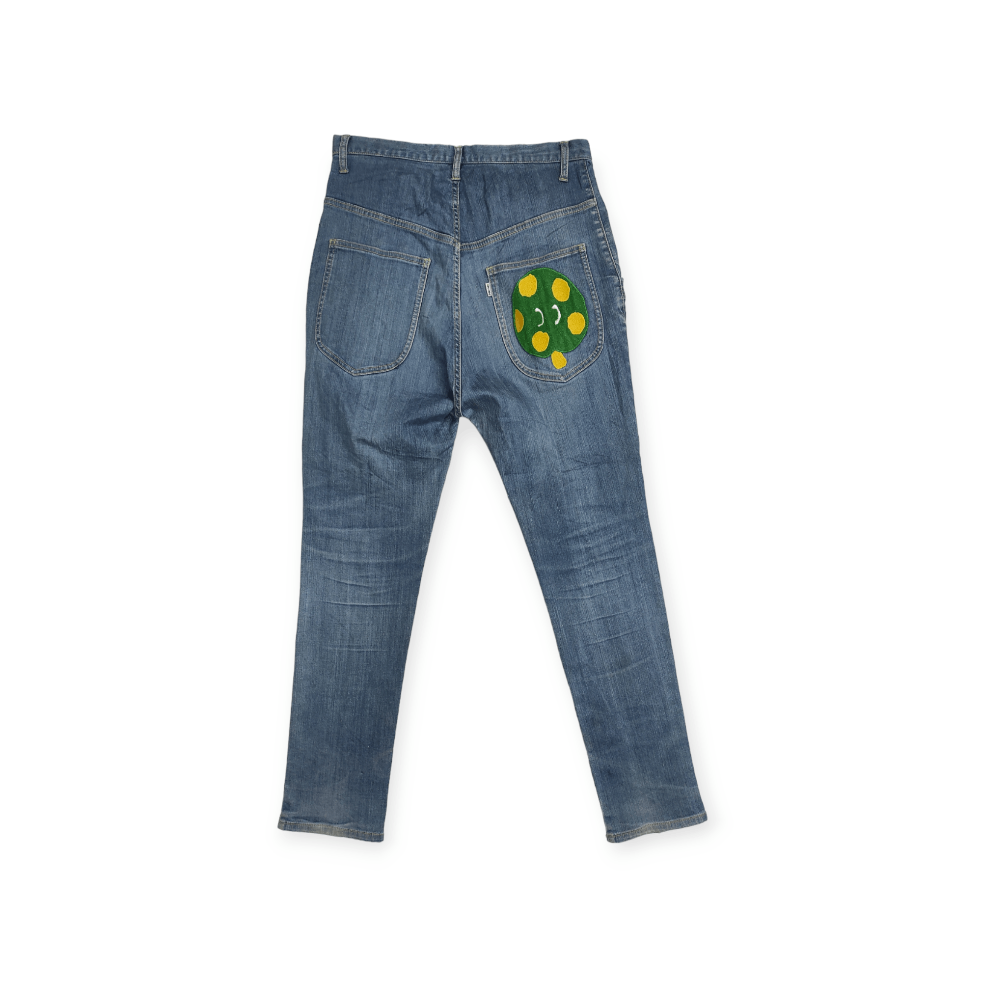 Ne-Net Archive Ne Net mushroom motive high rise skinny jeans Size 31" - 2 Thumbnail