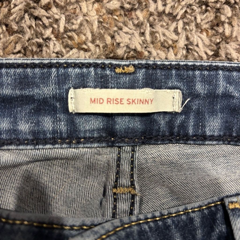 Levi's Levi's Women's Mid Rise Skinny Jeans Size 34" / US 12 / IT 48 - 5 Thumbnail