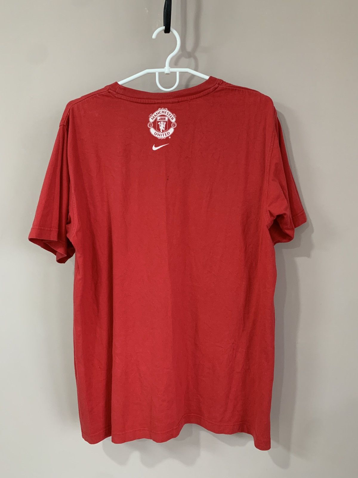 Nike Manchester United Vintage Football T Shirt Soccer Size M Size US M / EU 48-50 / 2 - 2 Thumbnail