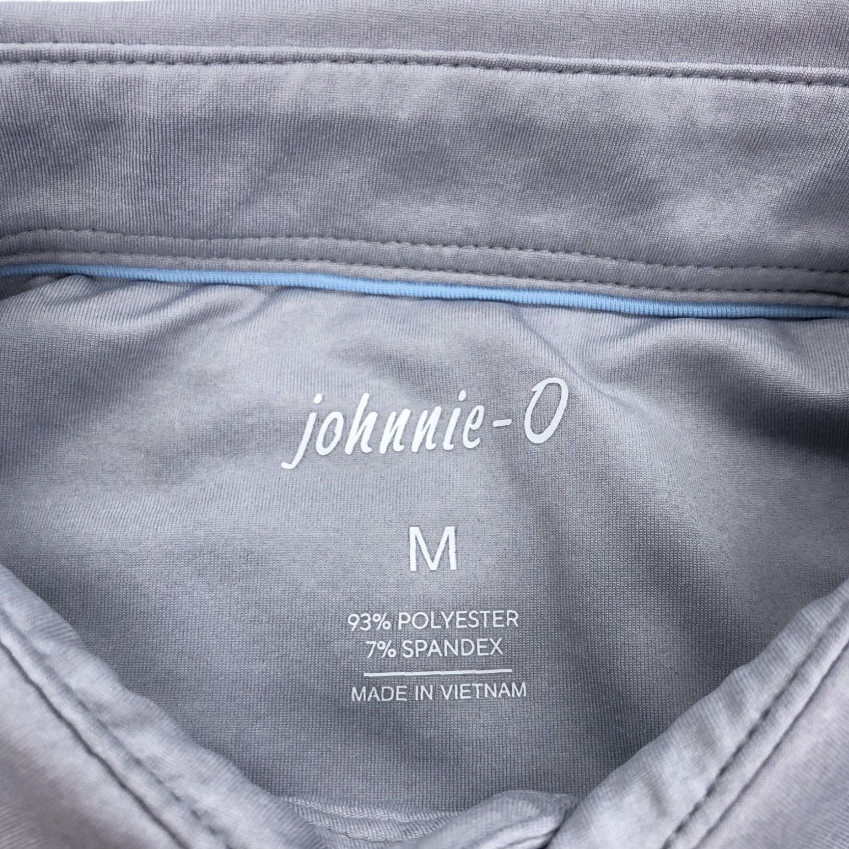 johnnie-O johnnie-O Polo Shirt Mens M Mauve Gray Performance Short Sleeve Golf Casual Shirt Size US M / EU 48-50 / 2 - 4 Thumbnail