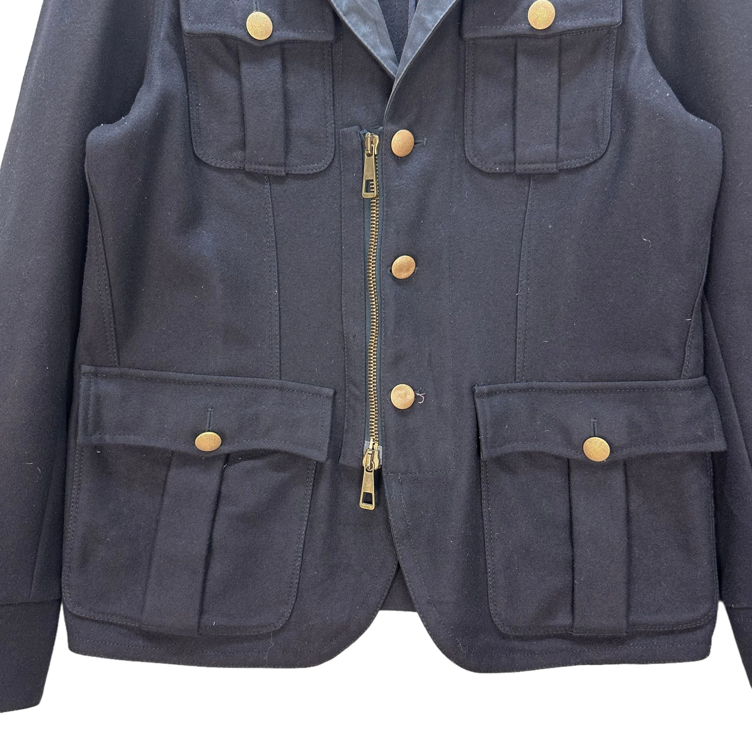 Japanese Brand CWA MADE IN ITALY LAMBSWOOL 4 POCKET JACKET #8732-023 Size US M / EU 48-50 / 2 - 3 Thumbnail